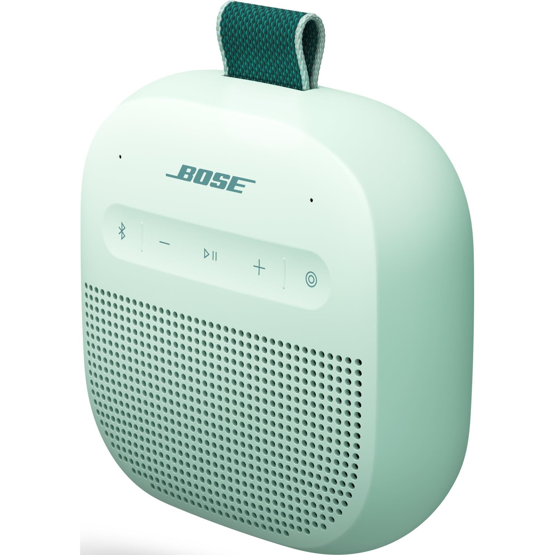 Bose SoundLink Micro 2nd Gen pocket Bluetooth speaker in Dewdrop Mint green, image 3 - Portable Speakers at Tech Supply Shed NZ