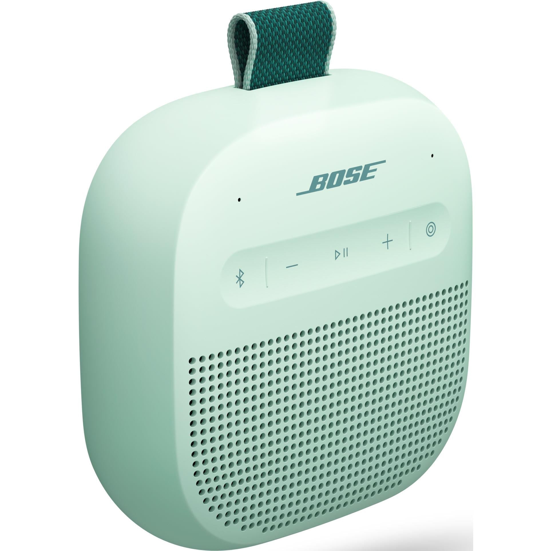 Bose SoundLink Micro 2nd Gen pocket Bluetooth speaker in Dewdrop Mint green, image 5 - Portable Speakers at Tech Supply Shed NZ