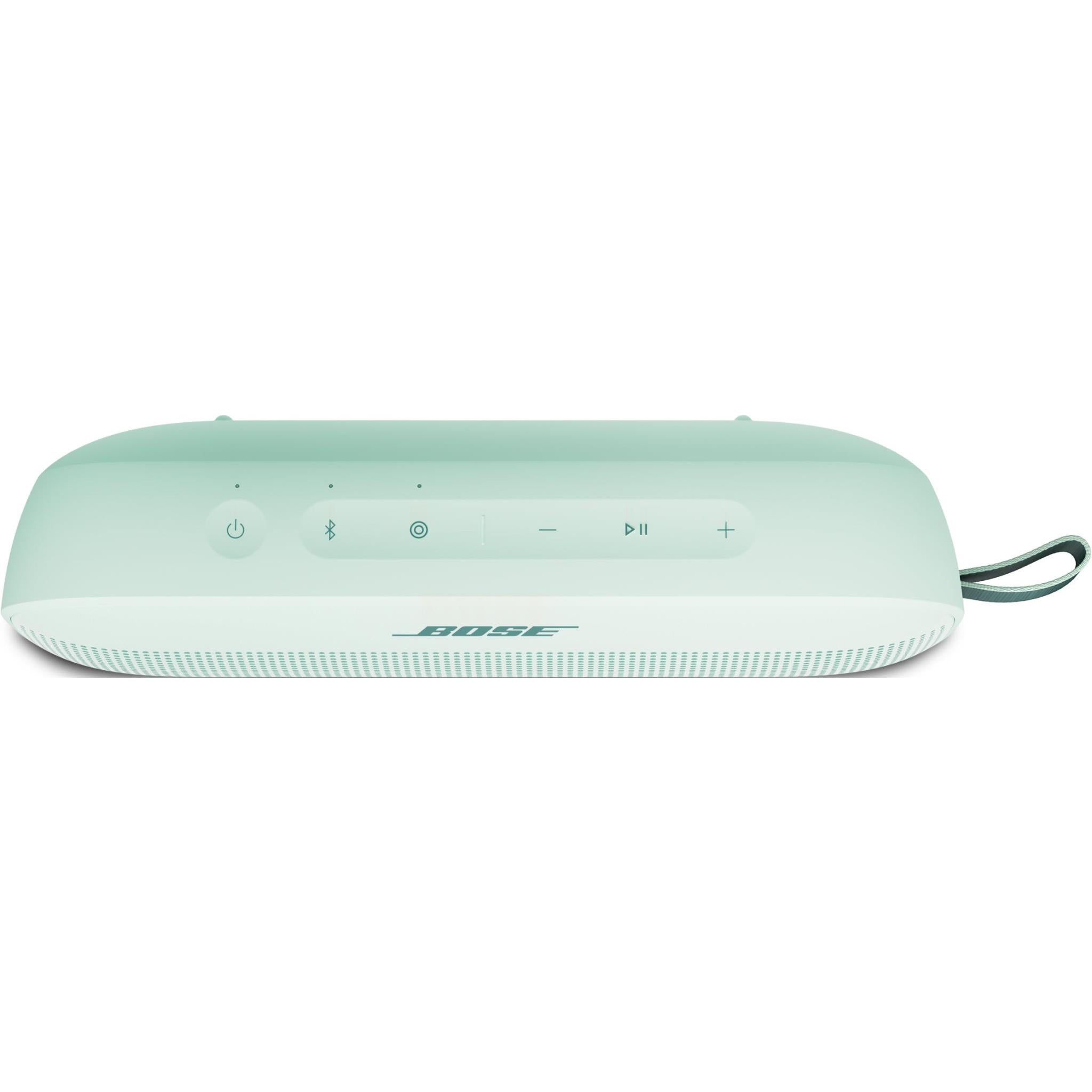Bose SoundLink Flex 2nd Gen portable Bluetooth speaker in Dewdrop Mint green, image 7 - Portable Speakers at Tech Supply Shed NZ