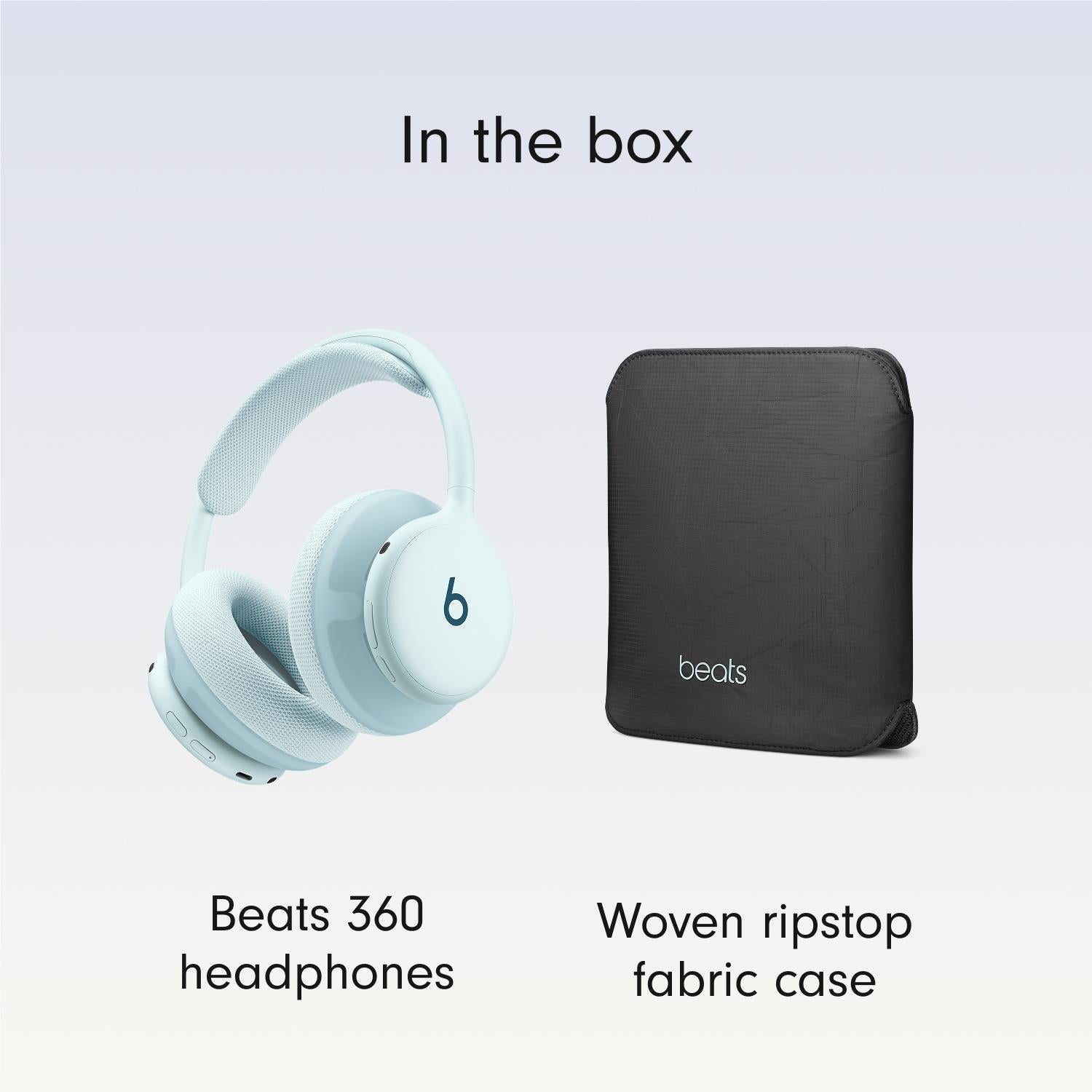 Beats 360 over-ear headphones in Sky, image 8 - Over-Ear Headphones at Tech Supply Shed NZ