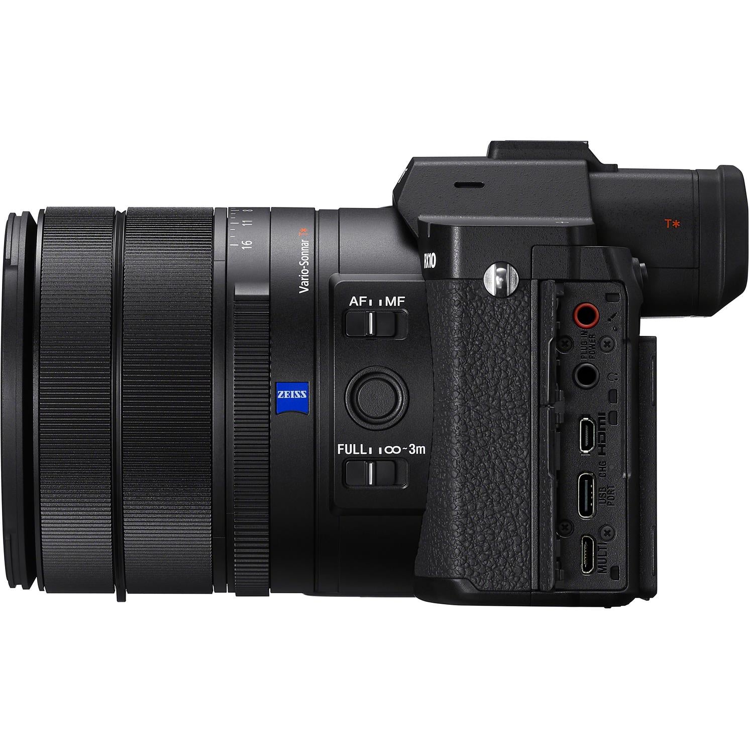 Sony RX10 V 24-600mm high-zoom digital camera in black, image 6 - Digital Cameras at Tech Supply Shed NZ