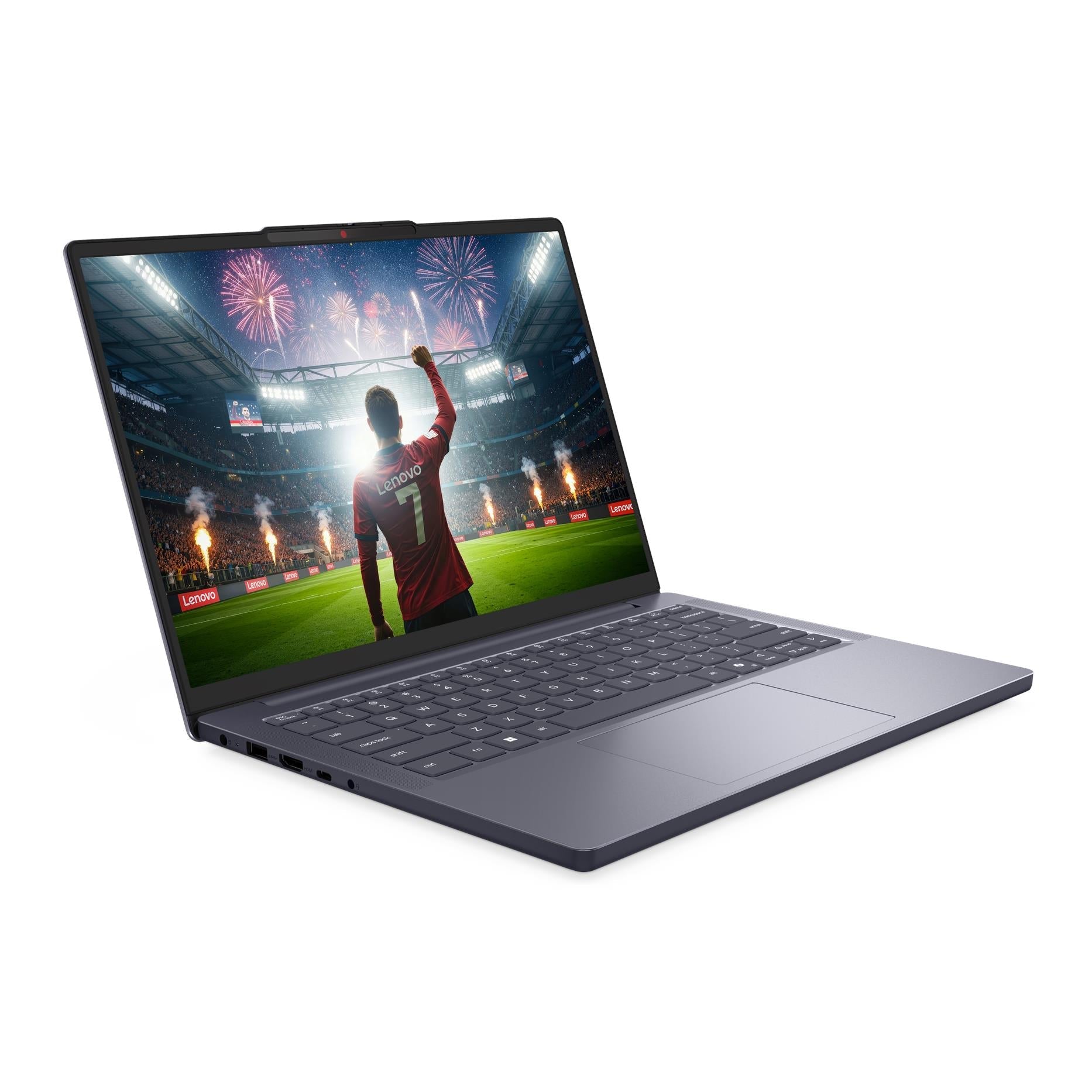 Lenovo IdeaPad Slim 3 14-inch laptop with Intel Core 3 in Grey, image 2 - Business & Home Laptops at Tech Supply Shed NZ