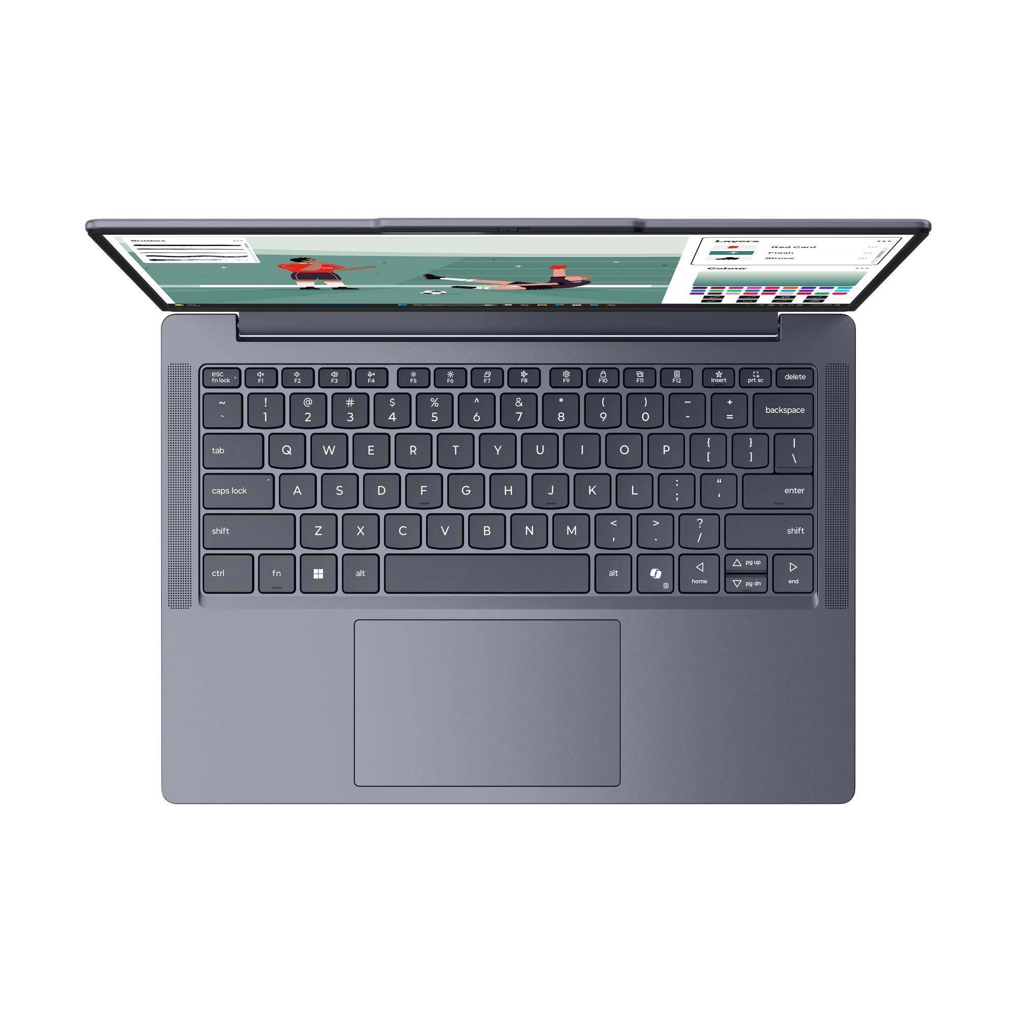 Lenovo IdeaPad Slim 3 14-inch laptop with Intel Core 3 in Grey, image 4 - Business & Home Laptops at Tech Supply Shed NZ