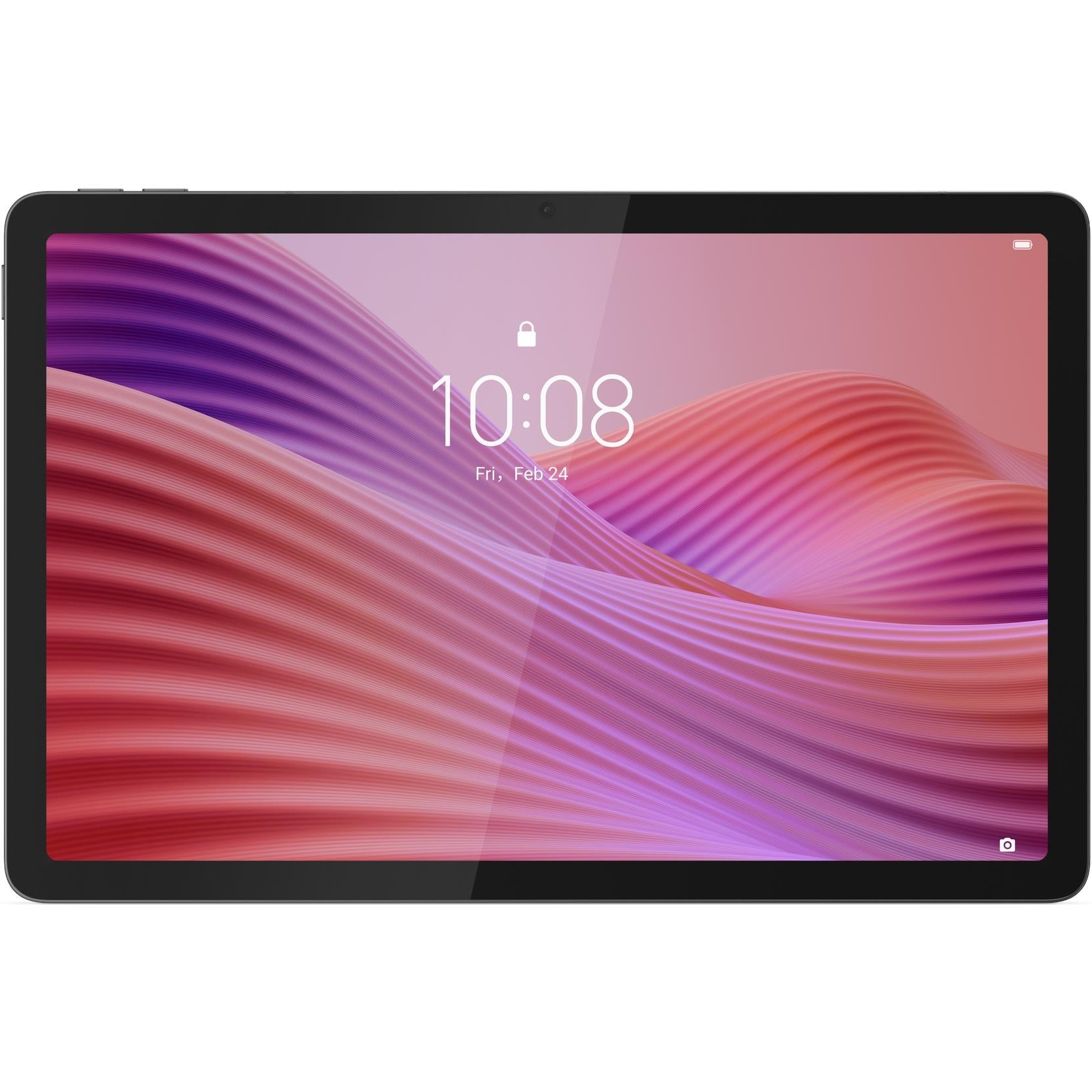 10.1-inch Android tablet with black bezel, front view
