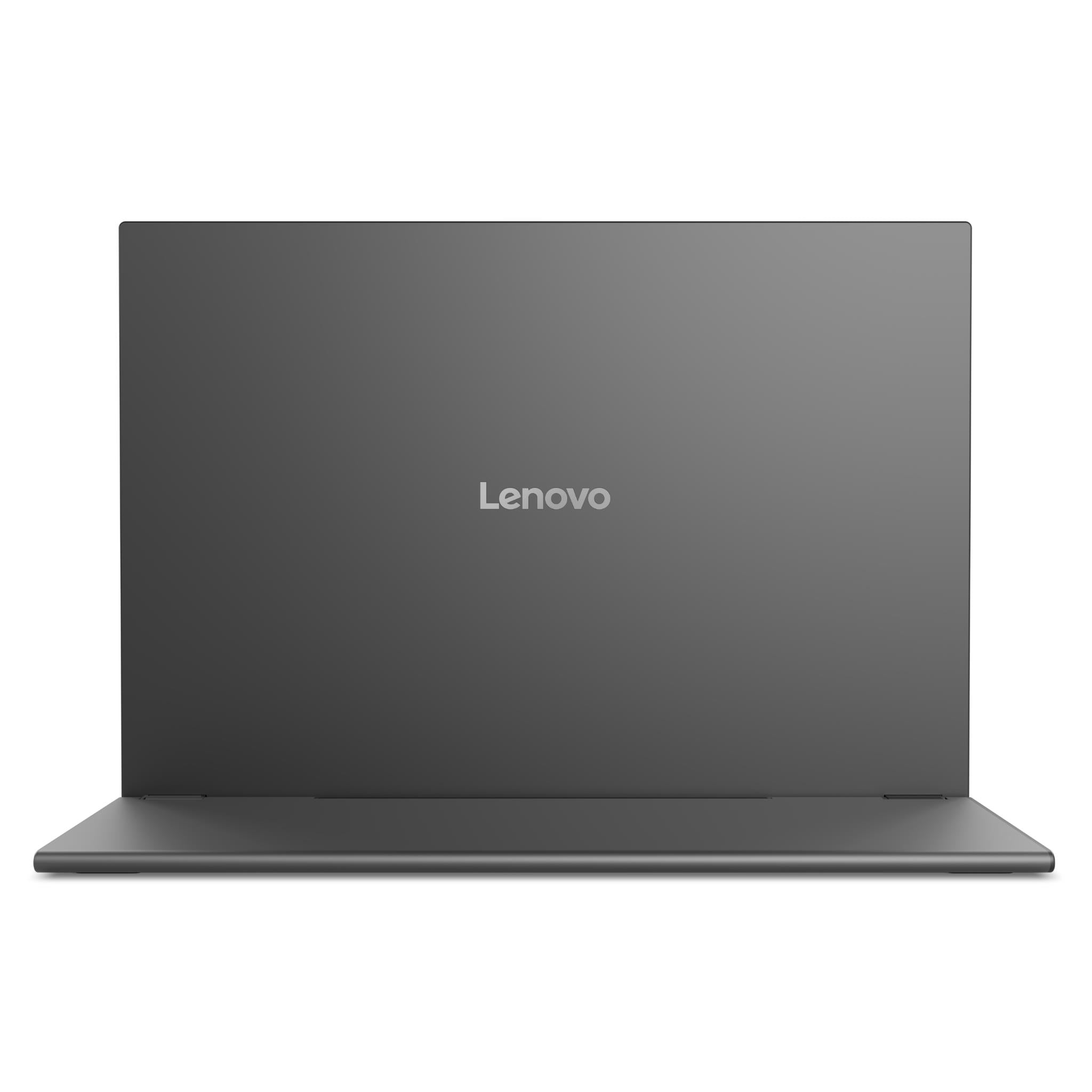 16-inch portable IPS monitor rear cover with Lenovo logo