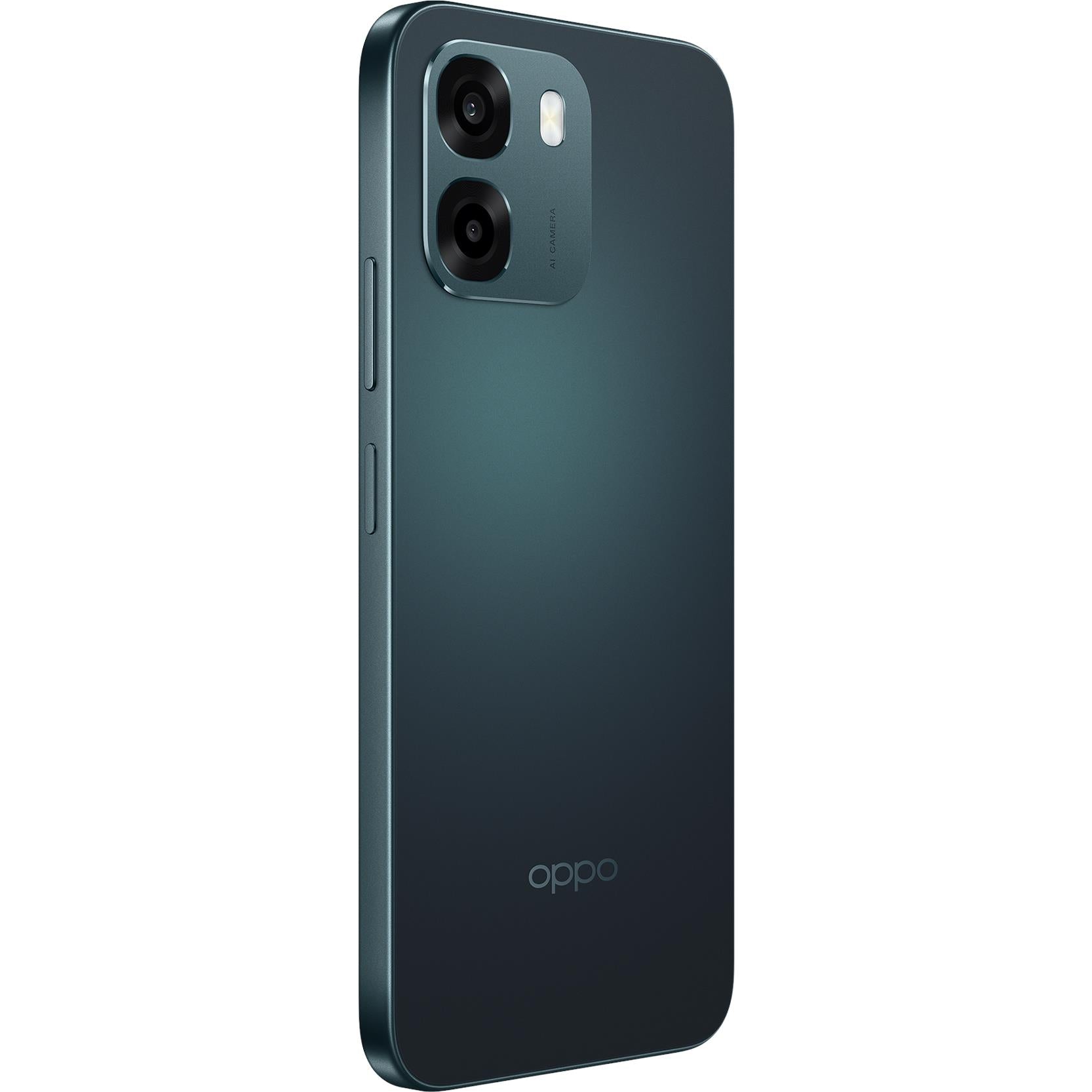 OPPO A6 5G smartphone back with dual camera module and flash