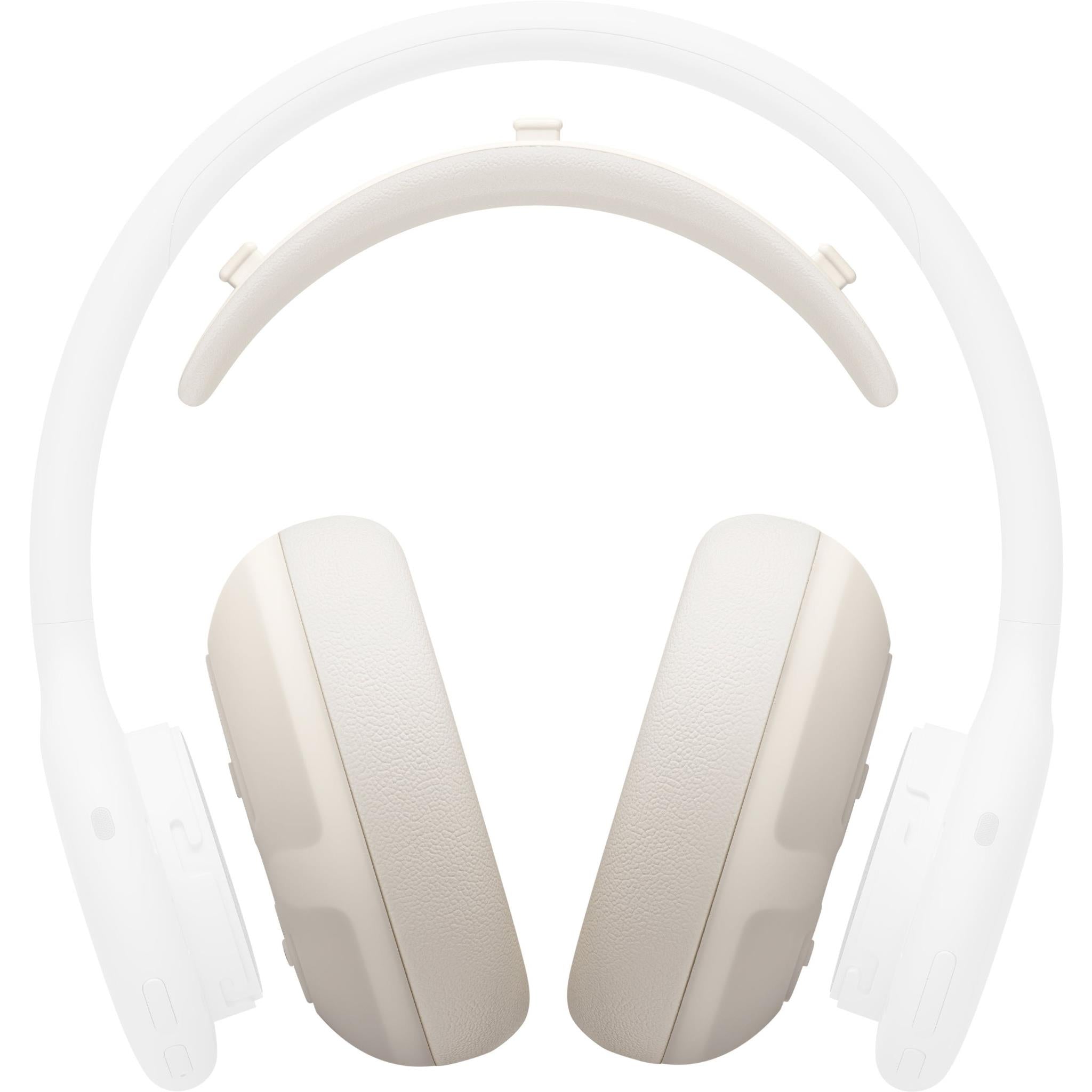 UltraPlush ear cup cushions and headband cushion set, cloud white