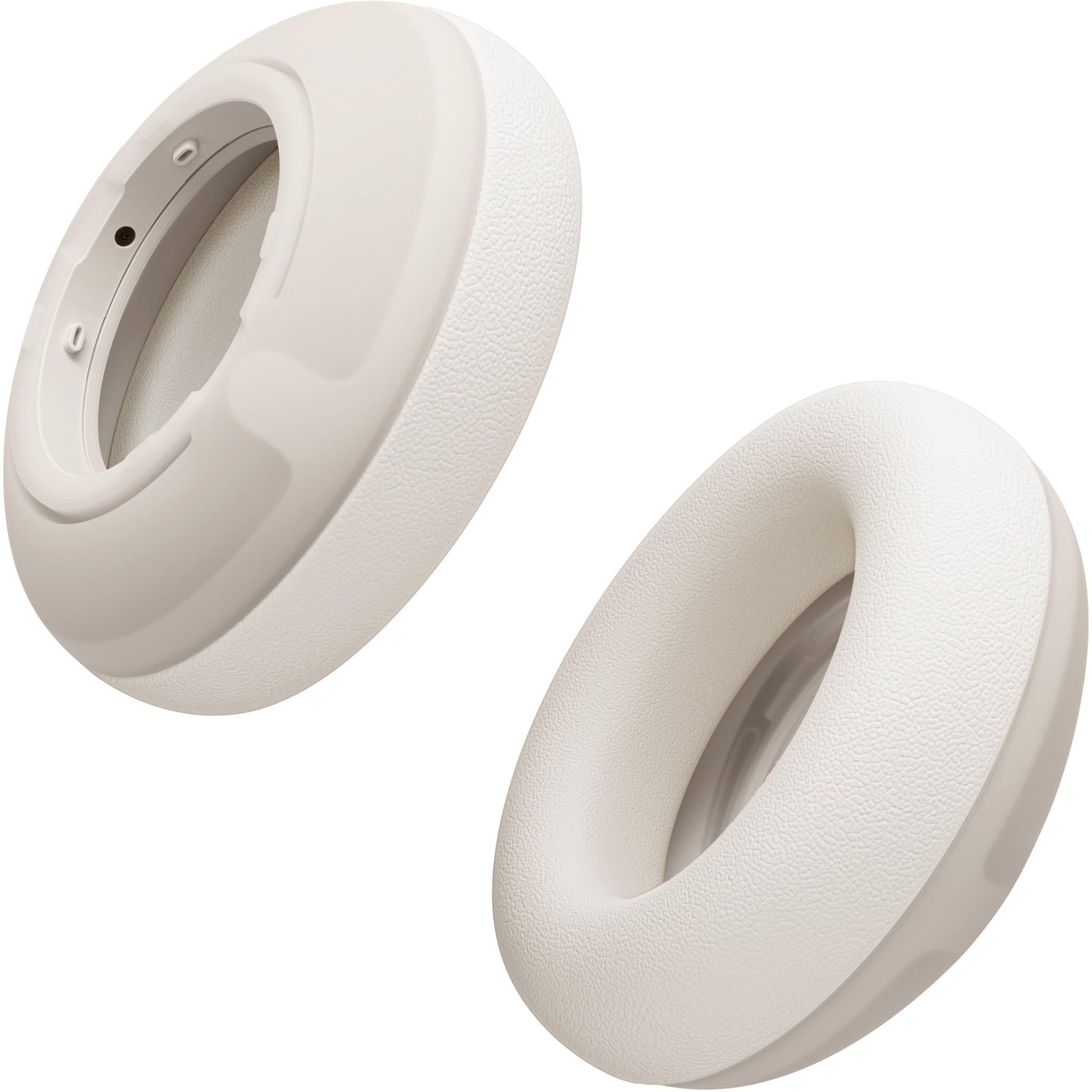 UltraPlush ear cup cushions, cloud white textured foam with inner cutouts