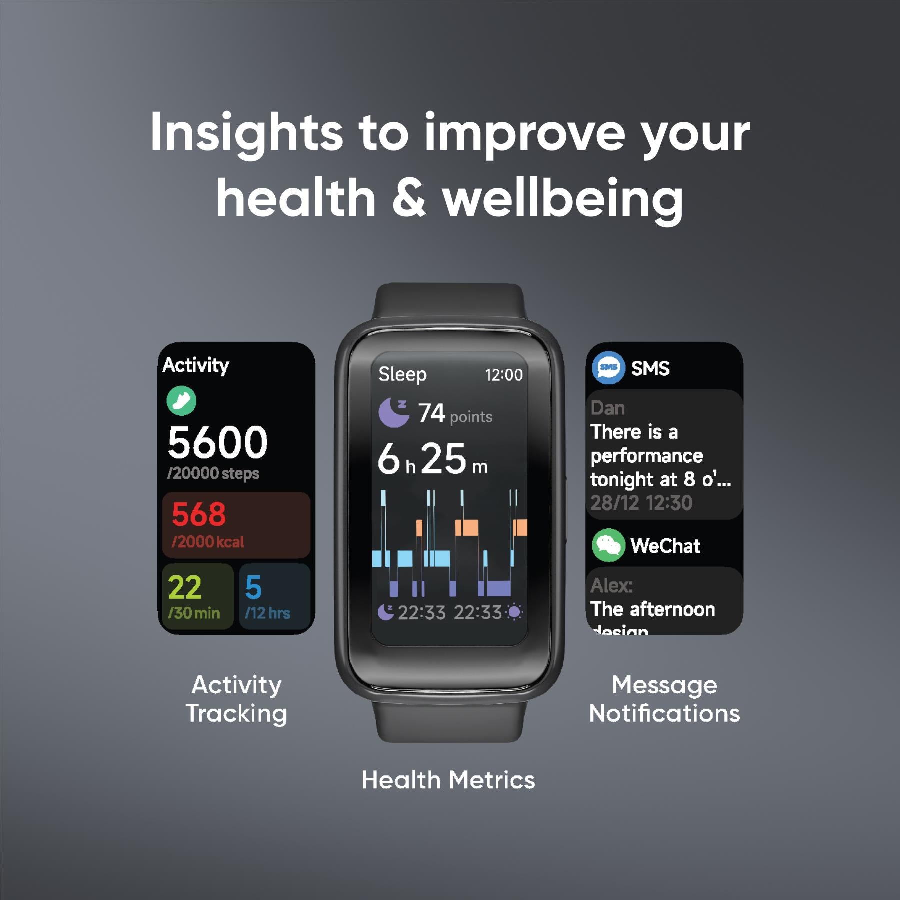 Ryze Elevate Gen 2 fitness smart watch in Black & Olive, image 5 - Smart Watches at Tech Supply Shed NZ