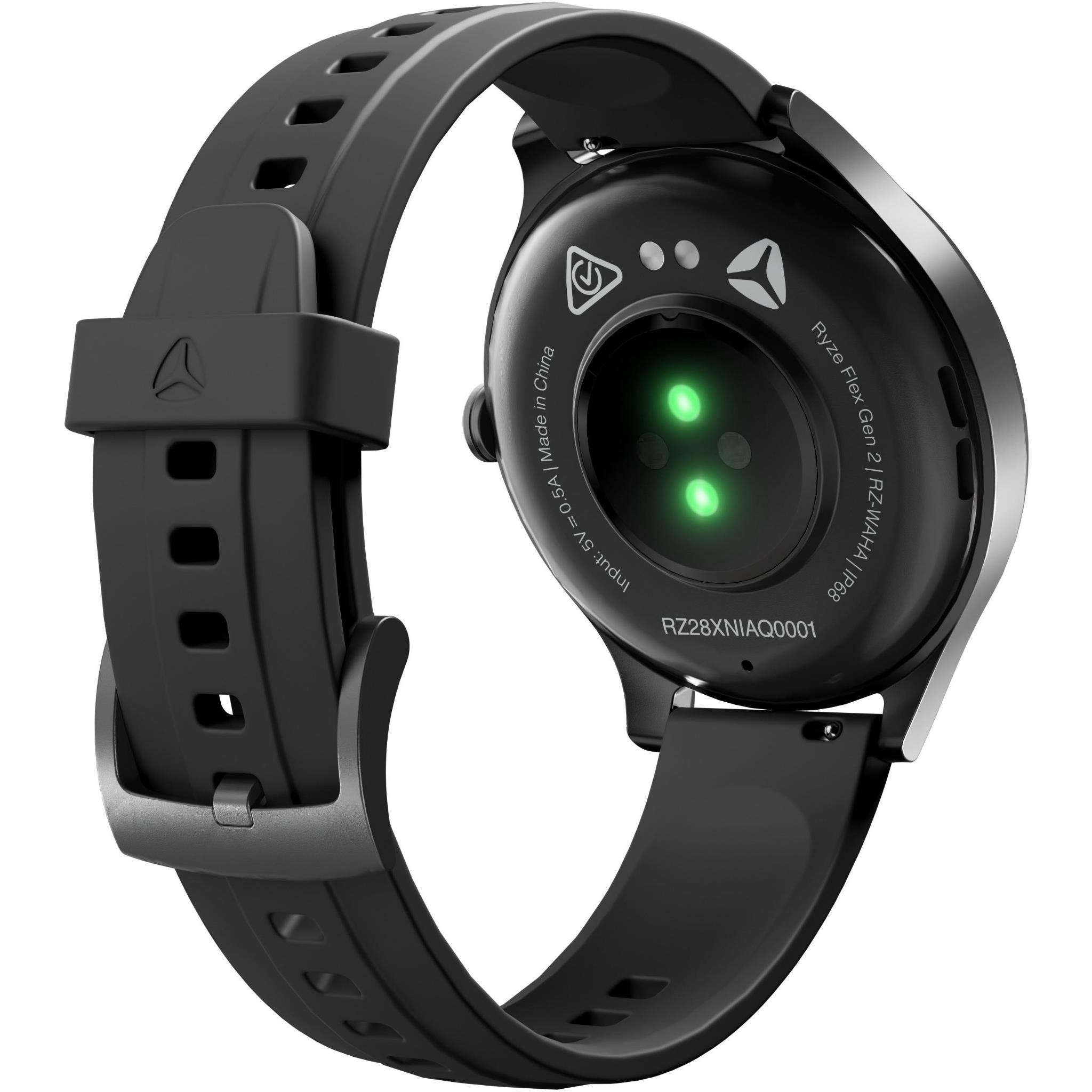 Ryze Flex Gen 2 smart watch with Bluetooth calling in Black & Blue, image 9 - Smart Watches at Tech Supply Shed NZ