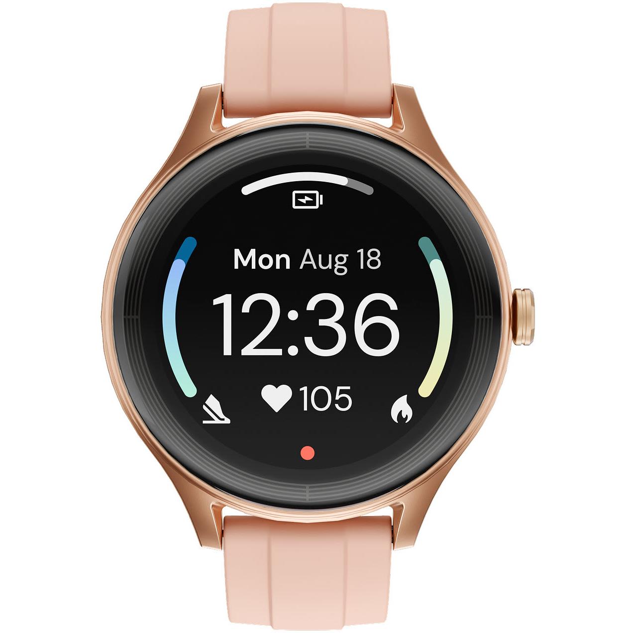 Ryze Flex Gen 2 smart watch with Bluetooth calling in Pink & Stone, image 7 - Smart Watches at Tech Supply Shed NZ