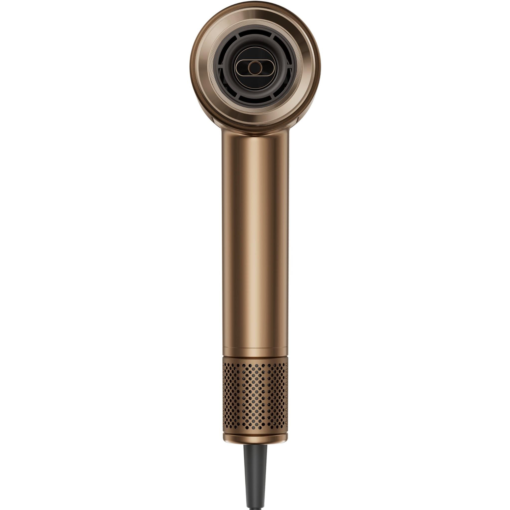 Dreame hair dryer nozzle in gold with round front air intake