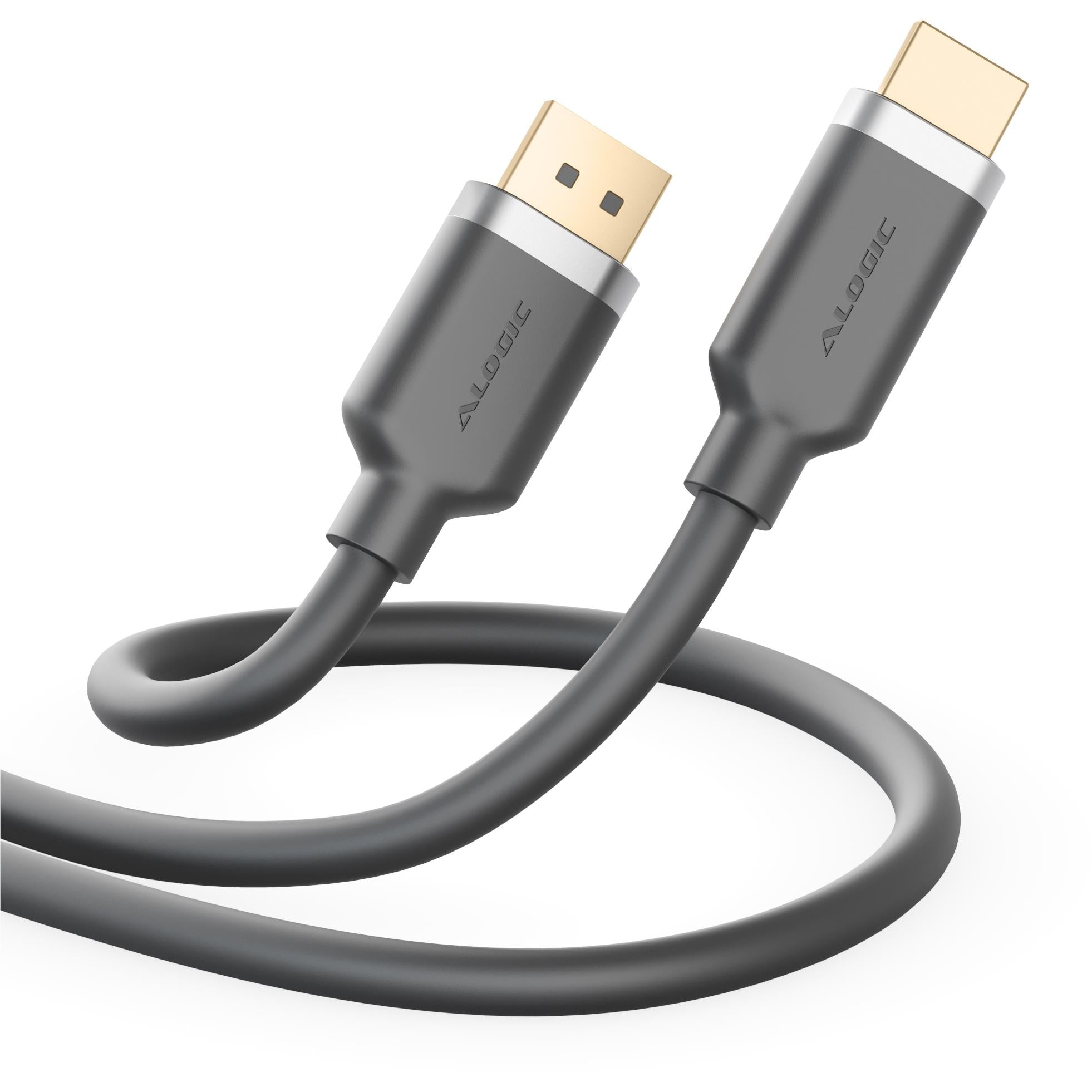 ALOGIC Ultra Silicone 1m DisplayPort to HDMI 2.1 cable - HDMI Cables & Adapters at Tech Supply Shed NZ