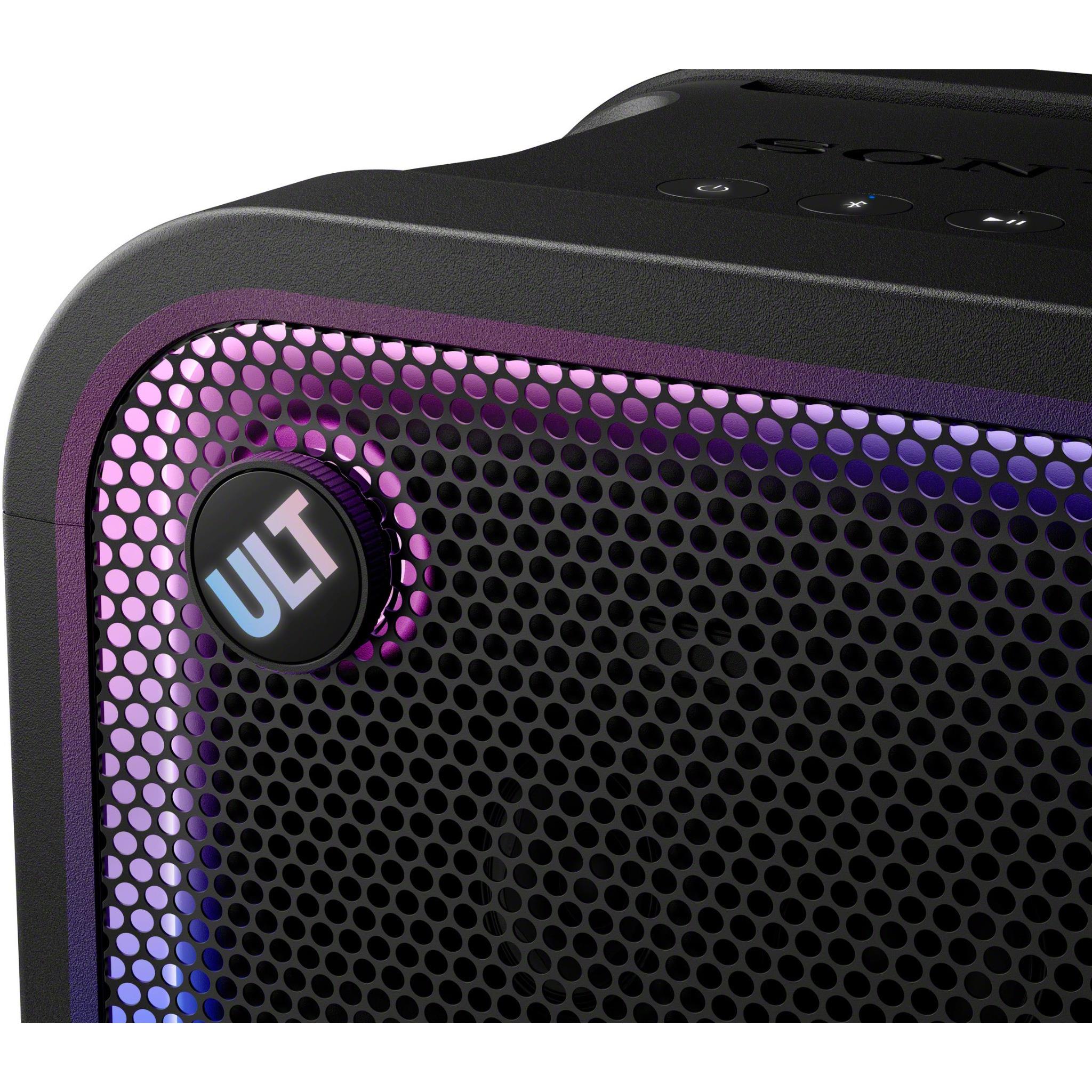Sony ULT Tower 5 wireless party speaker in black, image 6 - Portable Speakers at Tech Supply Shed NZ