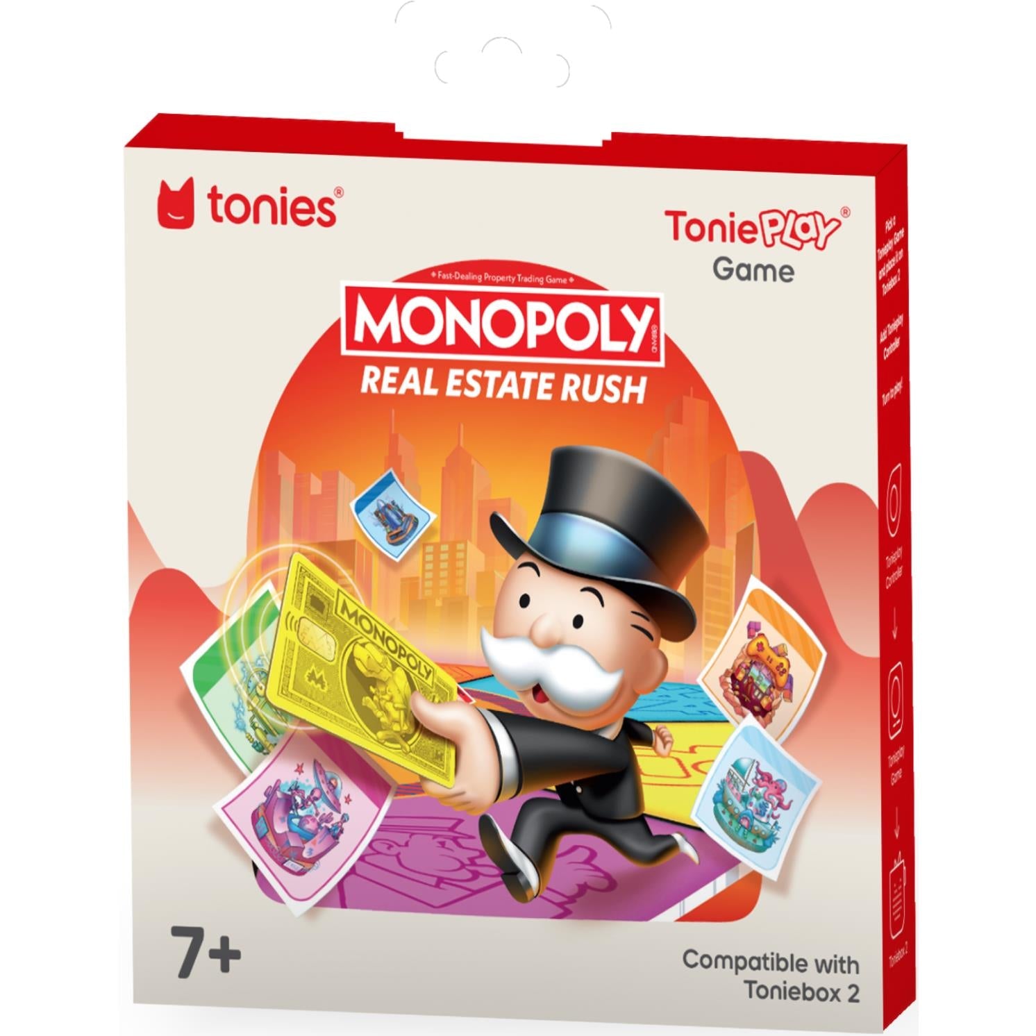 tonies Tonieplay Game Monopoly Action Rush box - Tonies at Tech Supply Shed NZ