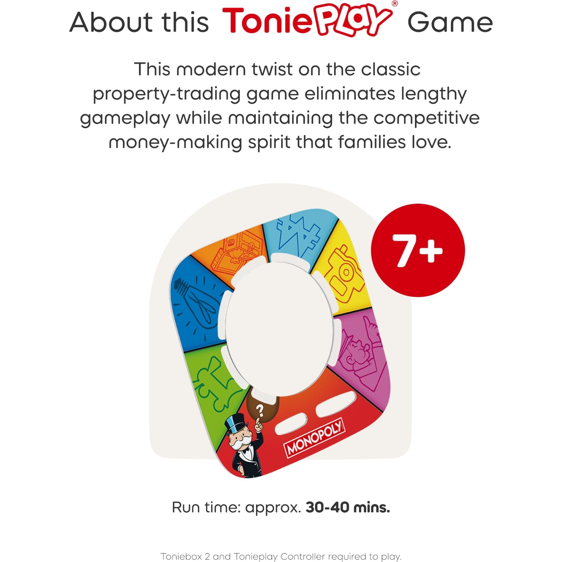 tonies Tonieplay Game Monopoly Action Rush box, image 7 - Tonies at Tech Supply Shed NZ