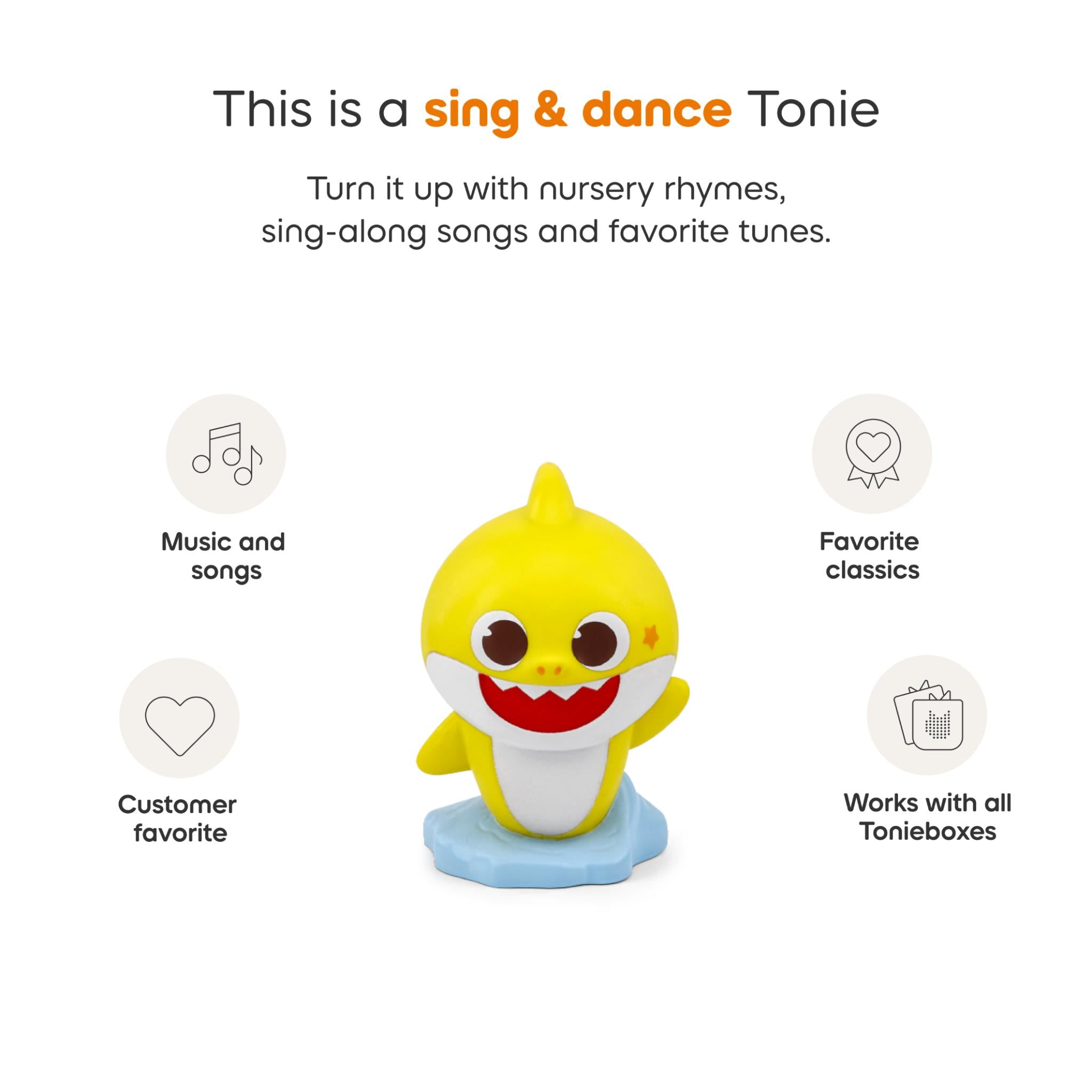 tonies Pinkfong Baby Shark audio character Tonie figurine, image 5 - Tonies at Tech Supply Shed NZ
