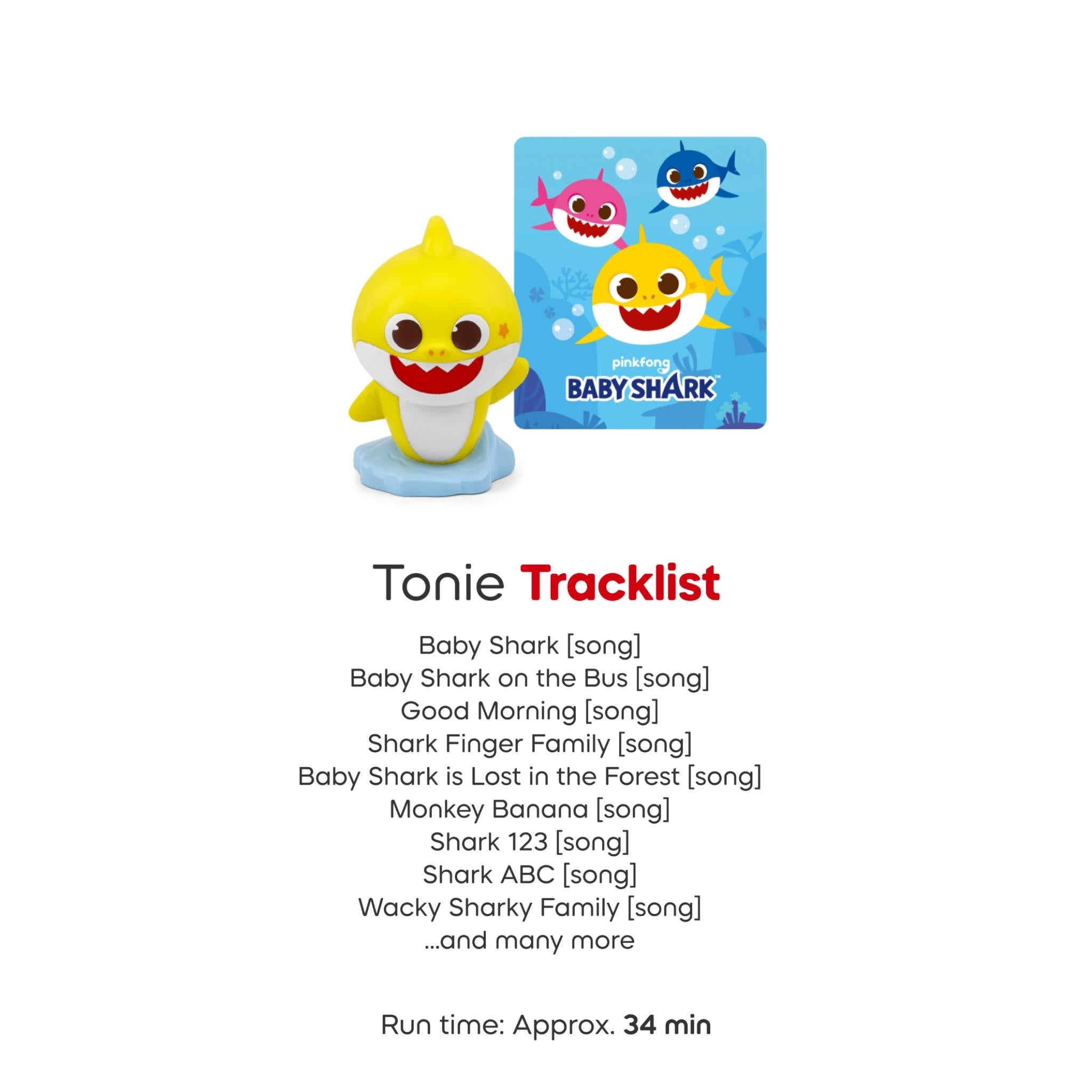 tonies Pinkfong Baby Shark audio character Tonie figurine, image 6 - Tonies at Tech Supply Shed NZ
