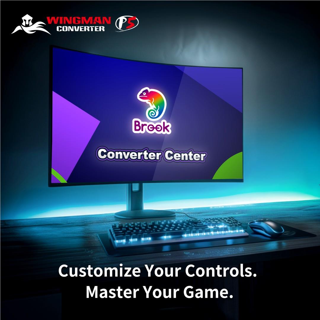 Brook Wingman P5 controller converter in white, image 8 - Electronic Gaming Accessories at Tech Supply Shed NZ