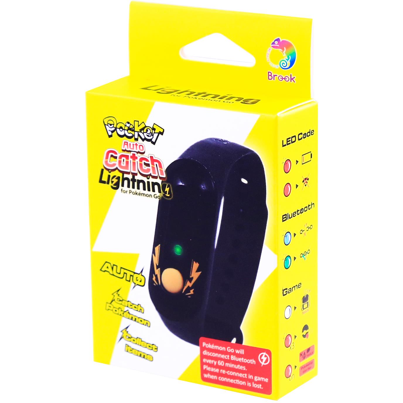 Brook Pocket Auto Catch Lightning Pokemon GO accessory in black, image 6 - Electronic Gaming Accessories at Tech Supply Shed NZ