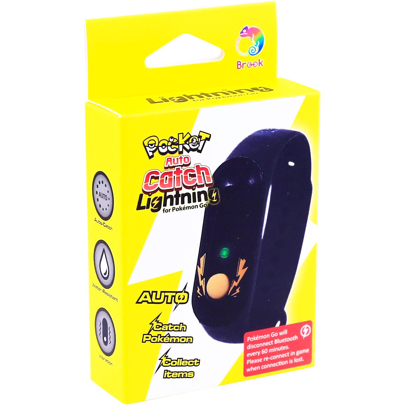 Brook Pocket Auto Catch Lightning Pokemon GO accessory in black, image 7 - Electronic Gaming Accessories at Tech Supply Shed NZ