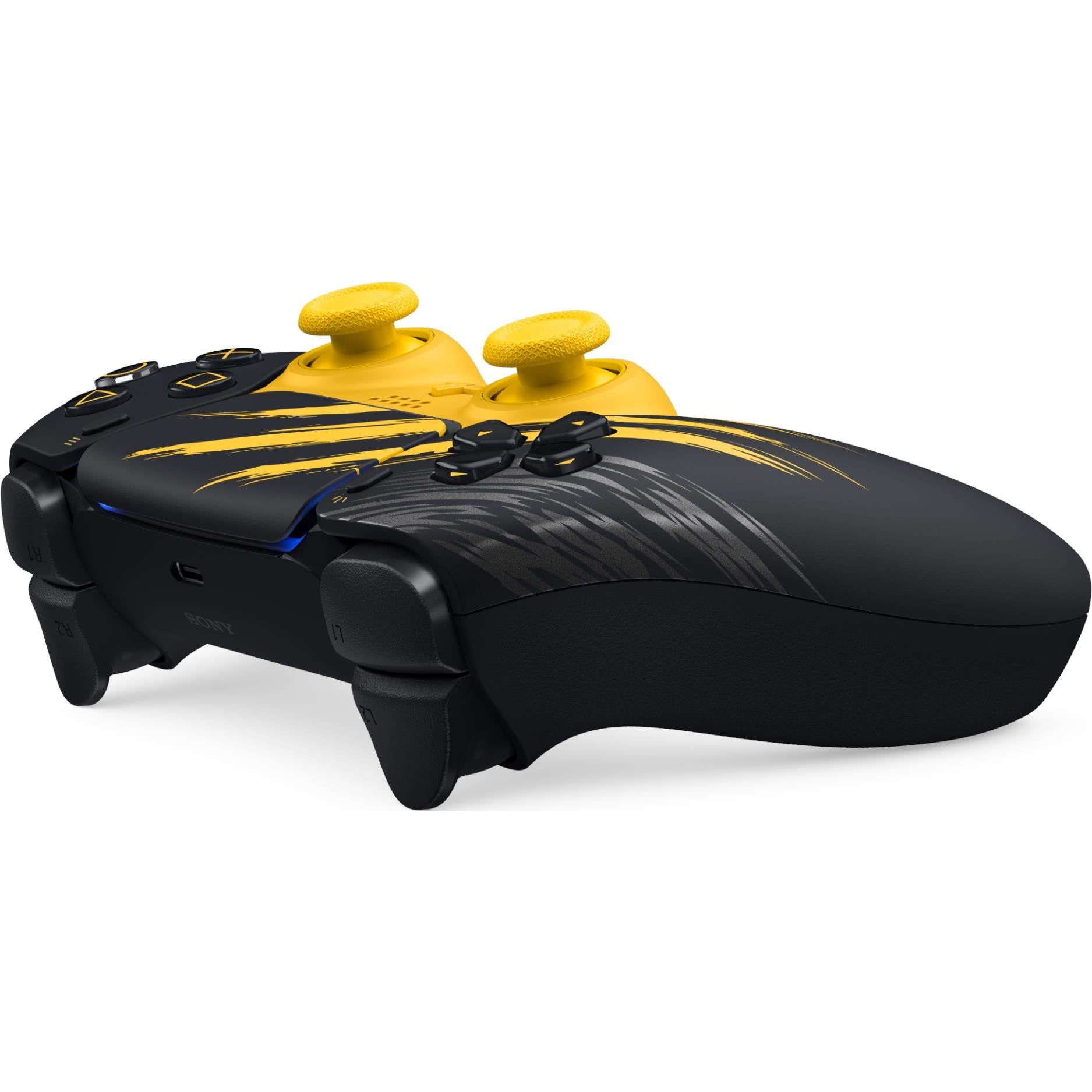 PlayStation DualSense wireless controller in Marvel's Wolverine Battle Yellow Limited Edition, image 2 - Electronic Gaming Accessories at Tech Supply Shed NZ