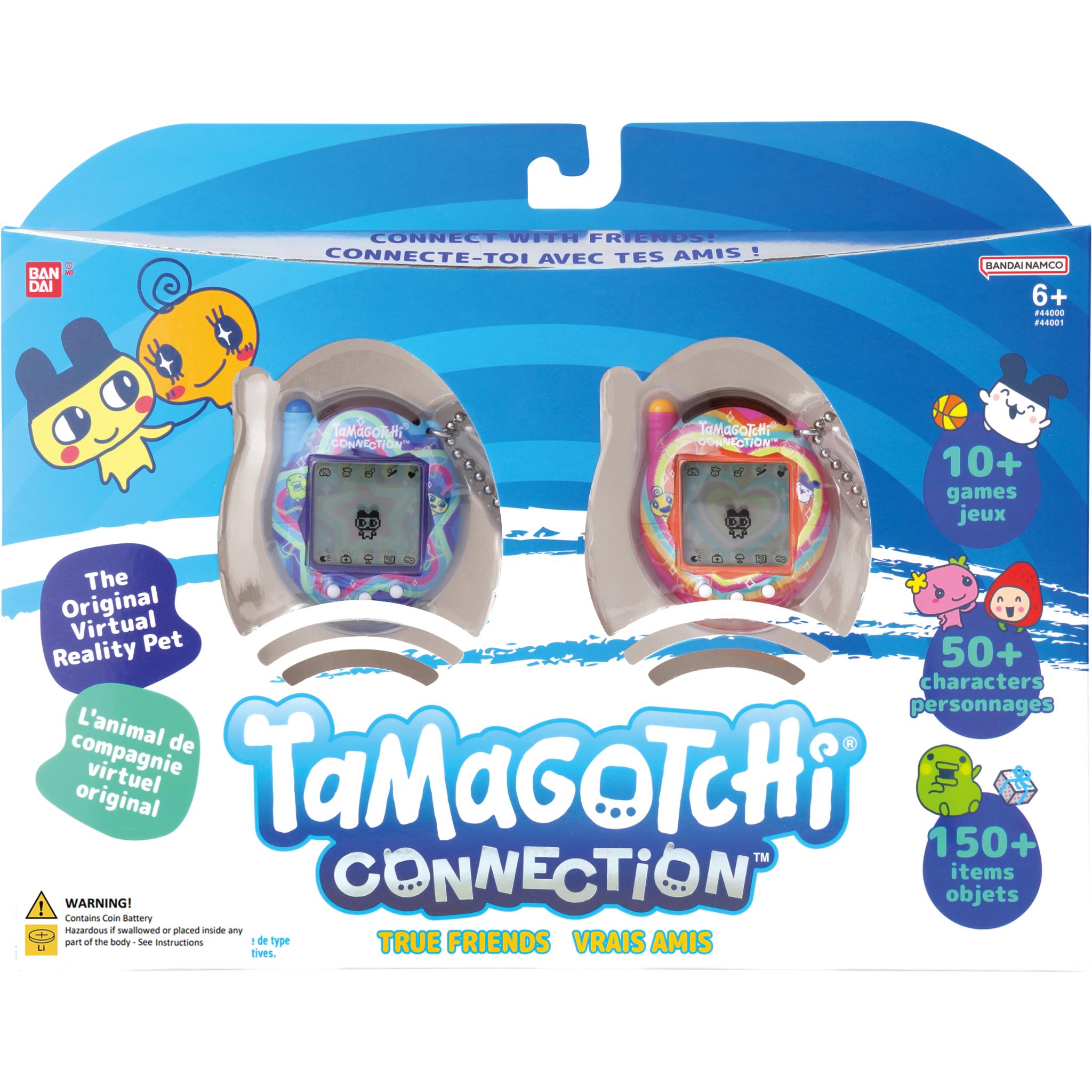Tamagotchi Connection 2-pack retail box with Heart Aura and Star Aura devices