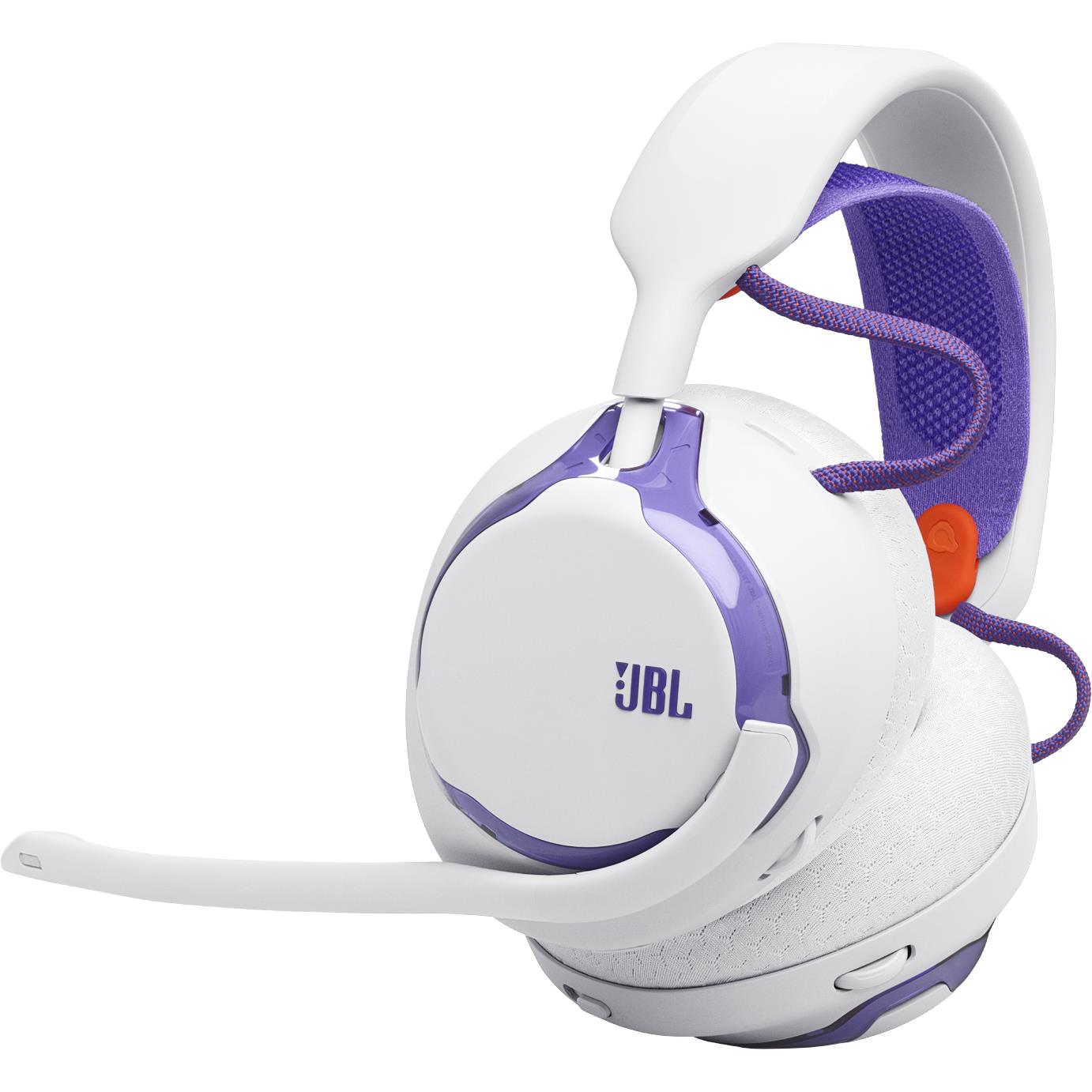 JBL Quantum 650 wireless over-ear gaming headset in white - Gaming Headsets at Tech Supply Shed NZ