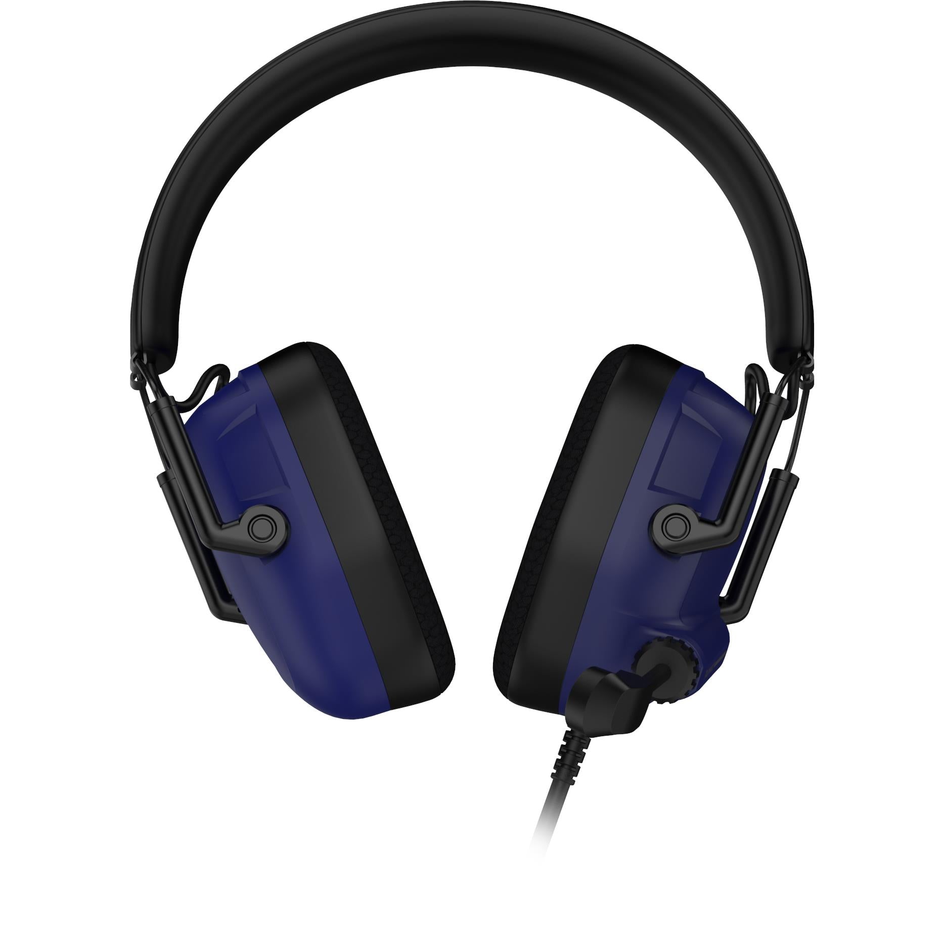 Playmax MXPro 2.0 wired gaming headset in racing blue, image 4 - Gaming Headsets at Tech Supply Shed NZ