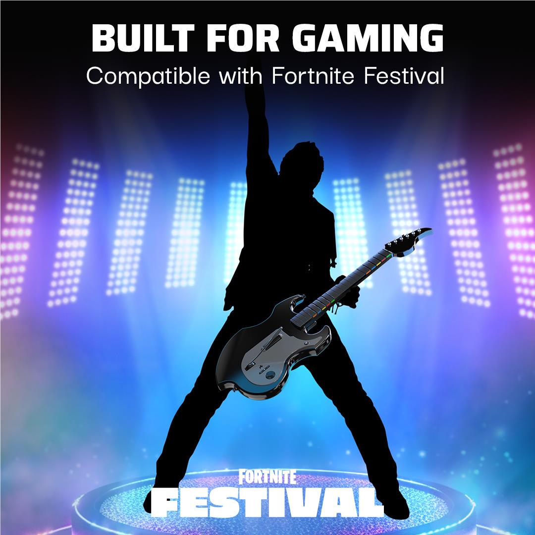PDP Riffmaster wireless guitar controller for Nintendo Switch, image 4 - Electronic Gaming Accessories at Tech Supply Shed NZ