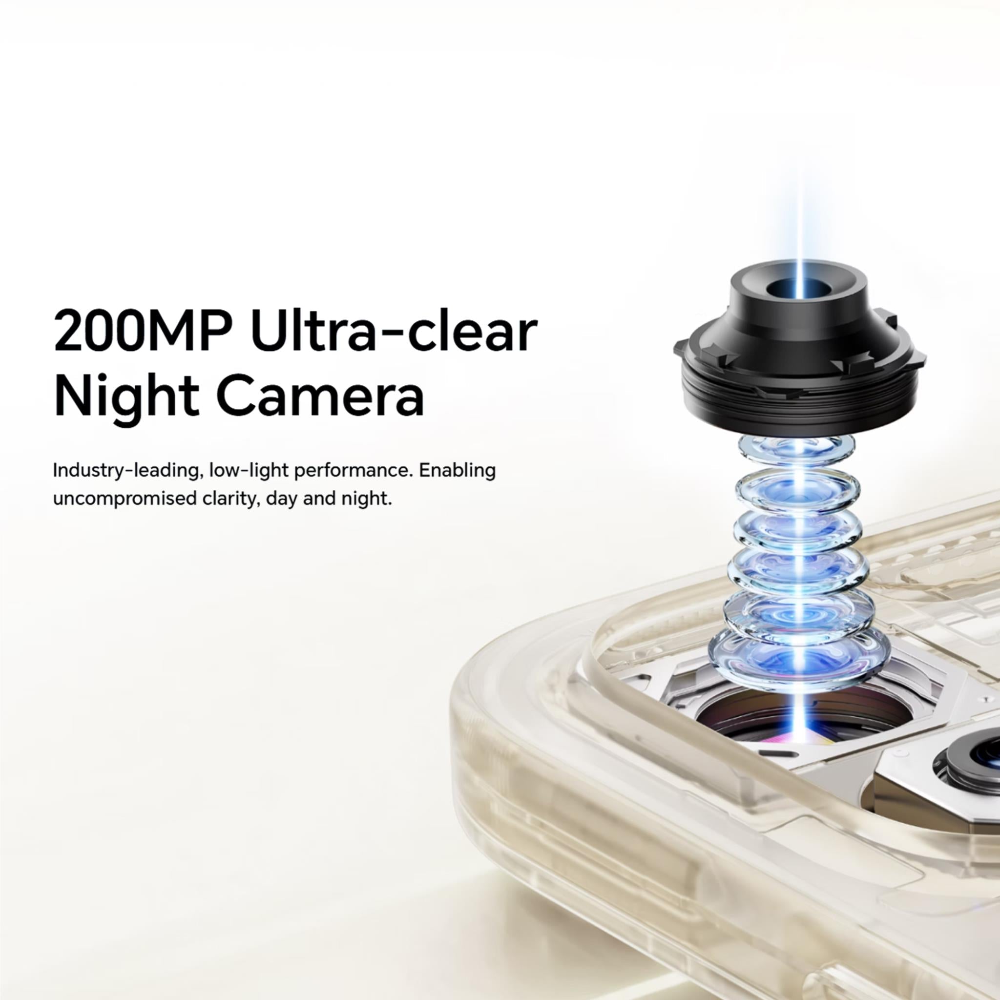 HONOR 600 5G 256GB smartphone in Golden White, image 3 - Mobile Phones at Tech Supply Shed NZ