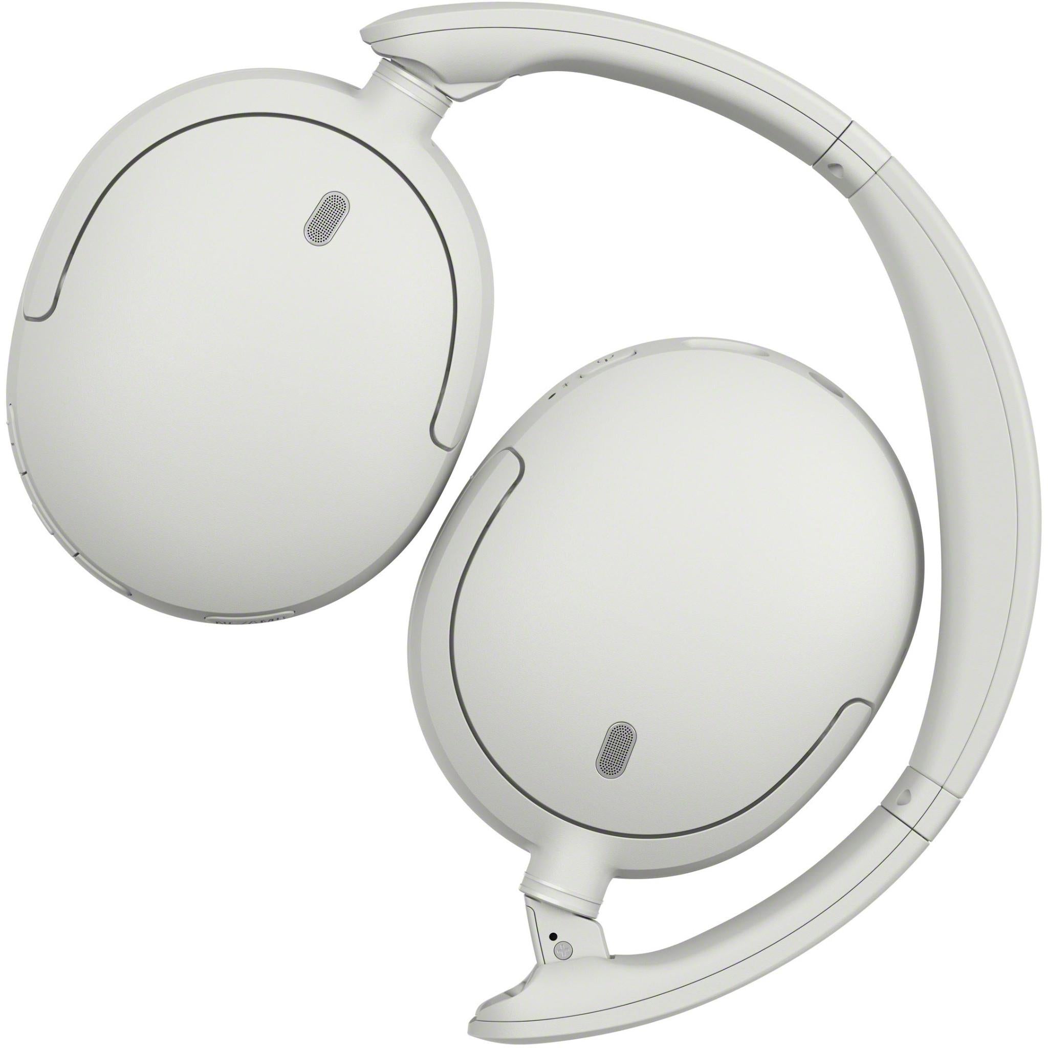 Sony WH-CH730N noise cancelling wireless over-ear headphones in White, image 4 - Over-Ear Headphones at Tech Supply Shed NZ