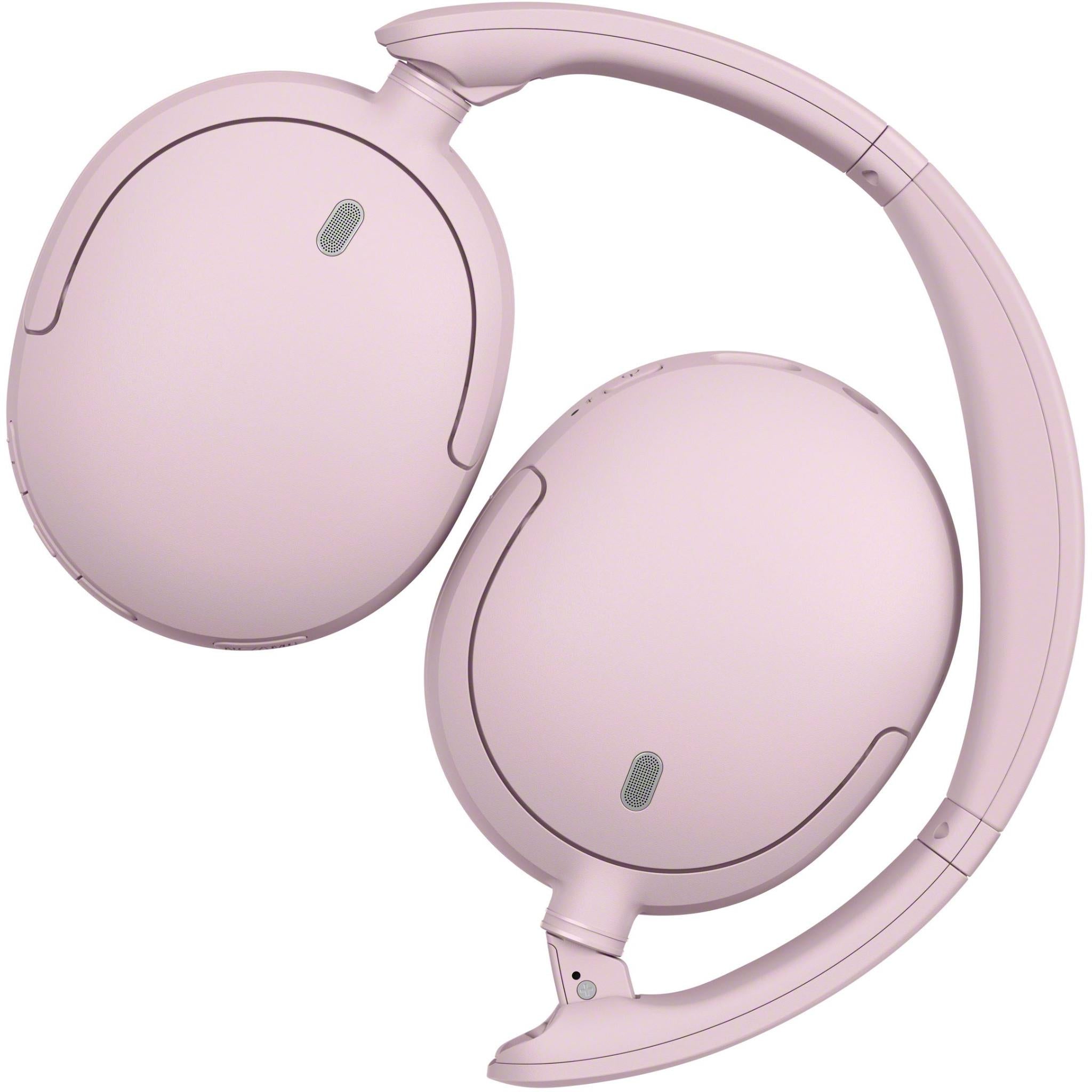Sony WH-CH730N noise cancelling Bluetooth over-ear headphones in Pink, image 4 - Over-Ear Headphones at Tech Supply Shed NZ