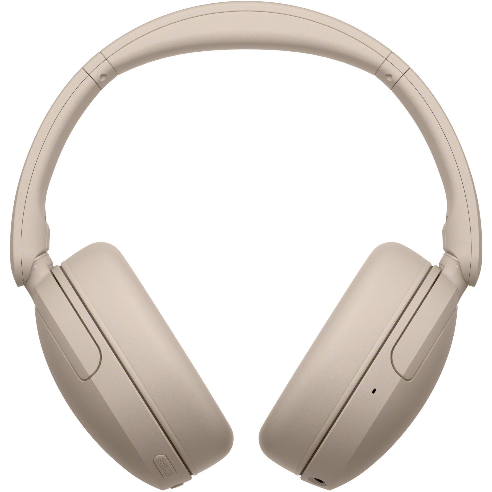 Sony WH-CH730N noise cancelling wireless over-ear headphones in Beige, image 2 - Over-Ear Headphones at Tech Supply Shed NZ