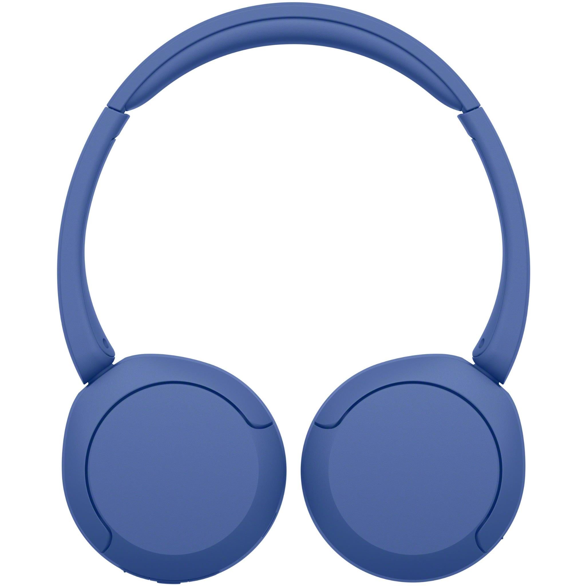 Sony WH-CH530 wireless on-ear headphones in Cobalt Blue, image 3 - On-Ear Headphones at Tech Supply Shed NZ