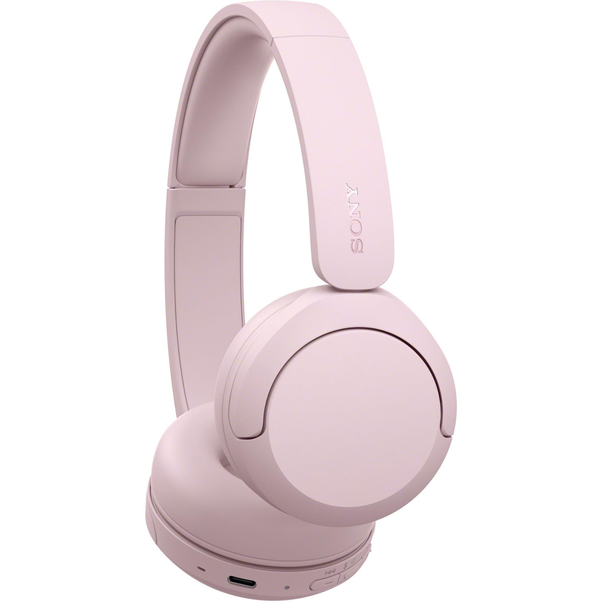Sony WH-CH530 Bluetooth on-ear headphones in Pink, image 5 - On-Ear Headphones at Tech Supply Shed NZ