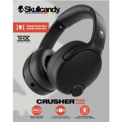 Skullcandy boxed Crusher 720 headphones with black over-ear design