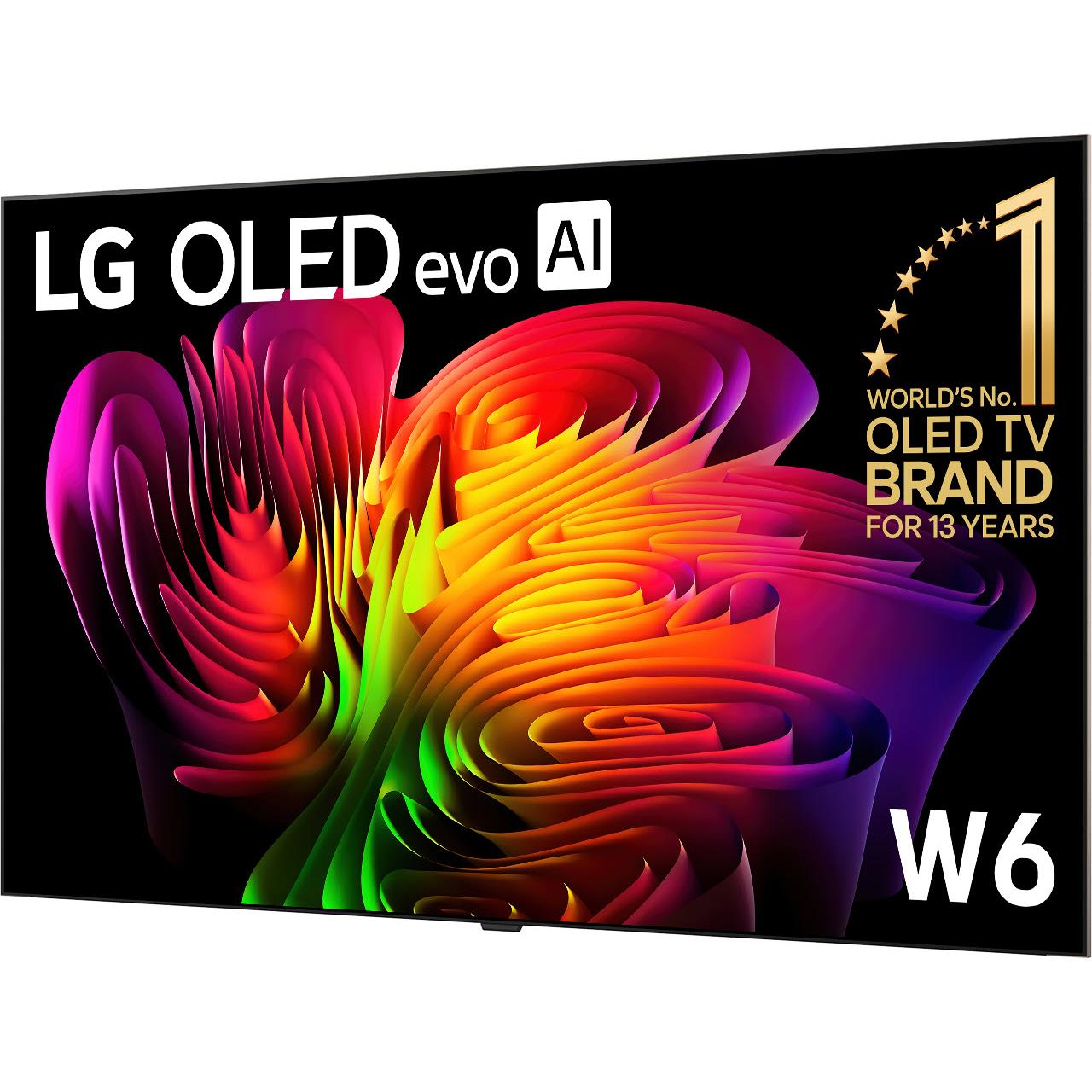 LG OLED evo W6 Wallpaper 83 inch 4K Smart TV, image 2 - Large TVs - 65" to 75" at Tech Supply Shed NZ