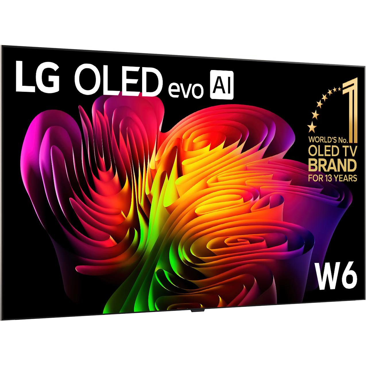 LG OLED evo W6 Wallpaper 83 inch 4K Smart TV, image 3 - Large TVs - 65" to 75" at Tech Supply Shed NZ