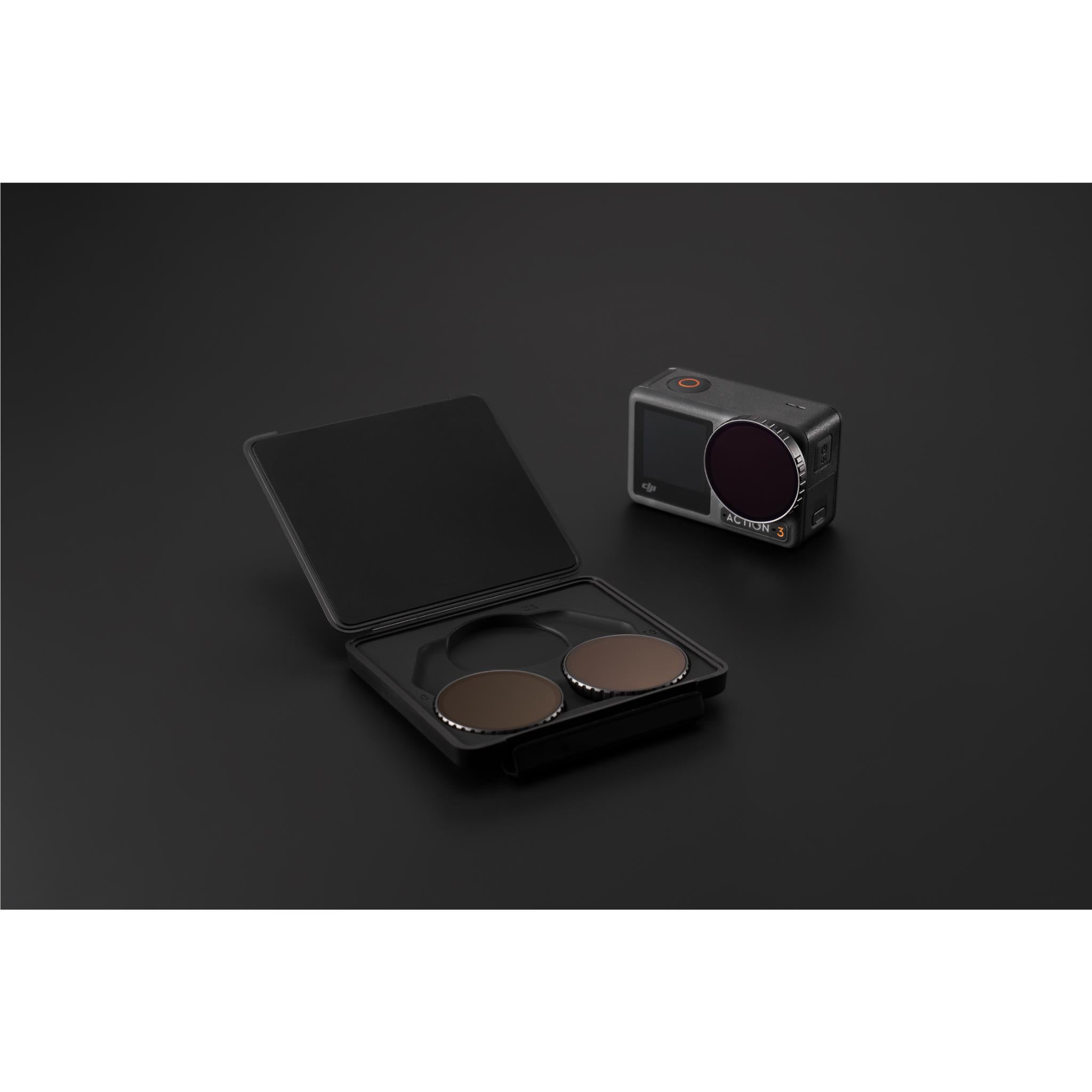 DJI Action ND filter kit with ND8, ND16 and ND32 filters, image 6 - Camera Accessories at Tech Supply Shed NZ
