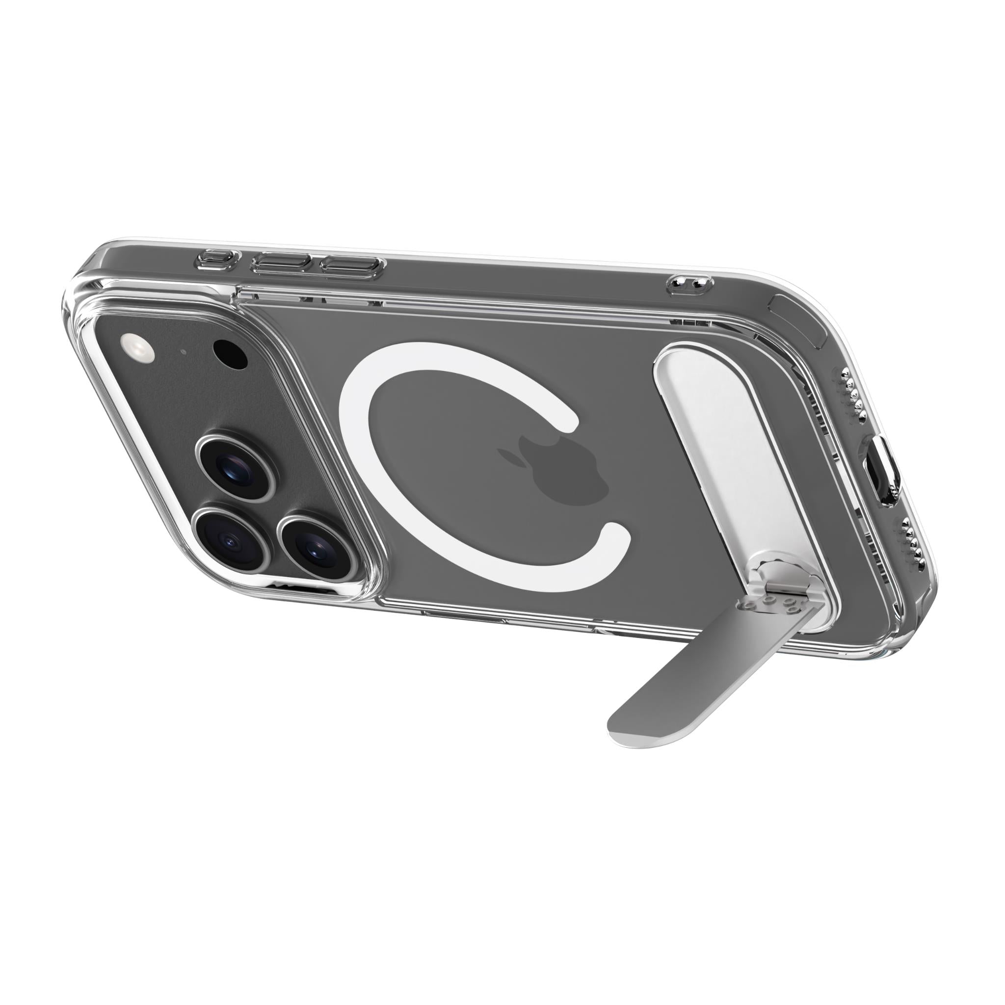 3sixT NeoStand+ clear MagSafe kickstand case for iPhone 18 Pro, image 4 - Phone Cases & Covers at Tech Supply Shed NZ