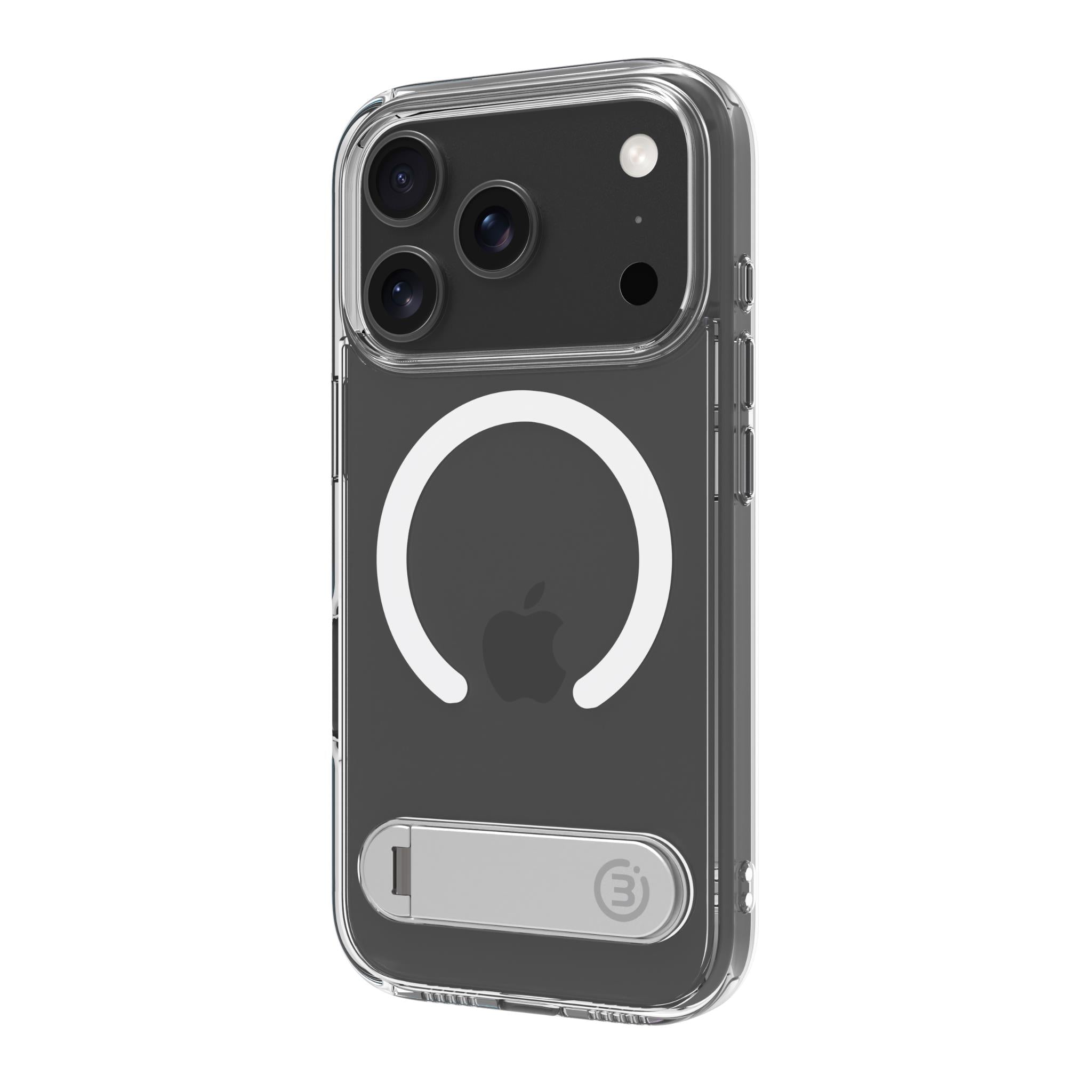 3sixT NeoStand+ clear MagSafe kickstand case for iPhone 18 Pro, image 6 - Phone Cases & Covers at Tech Supply Shed NZ