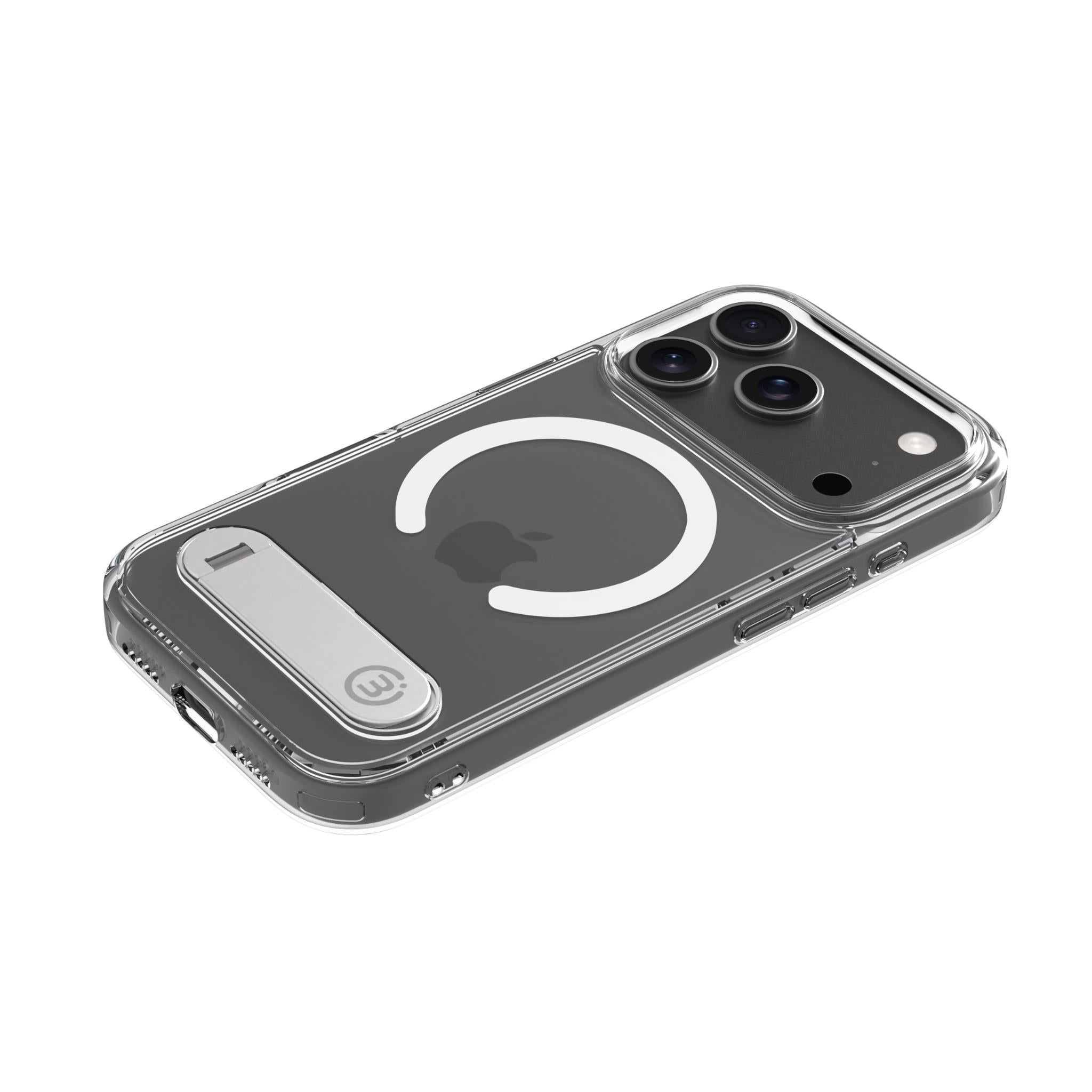 3sixT NeoStand+ clear MagSafe kickstand case for iPhone 18 Pro, image 9 - Phone Cases & Covers at Tech Supply Shed NZ