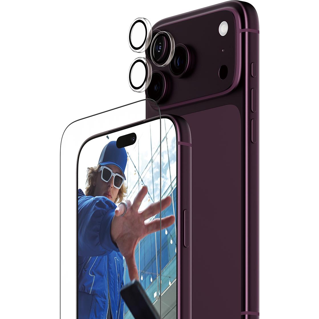 PanzerGlass 2-in-1 screen protector and camera lens protector for iPhone 18 Pro Max - Phone Accessories at Tech Supply Shed NZ