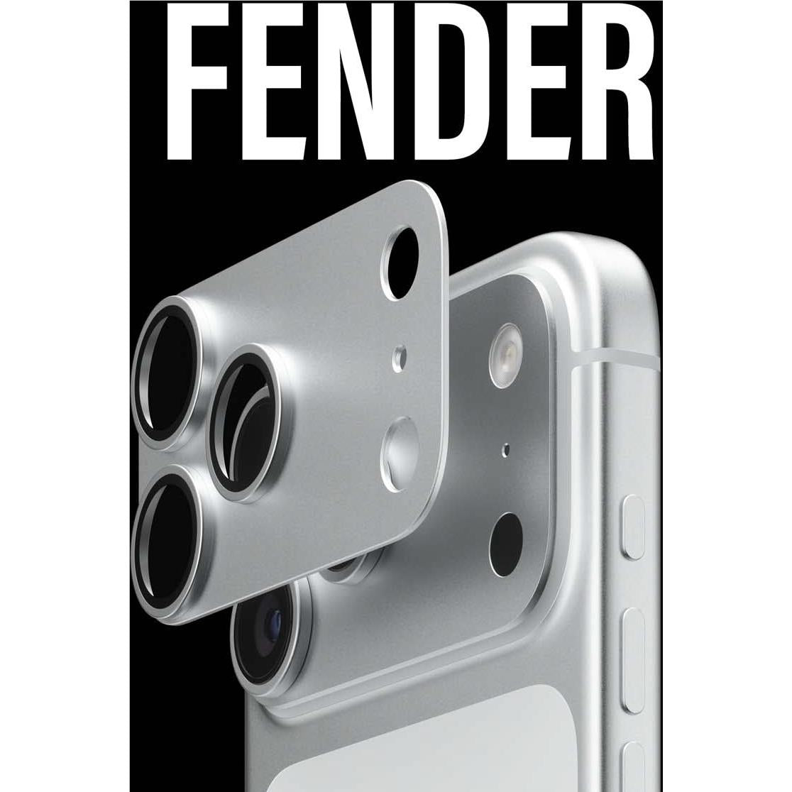 PanzerGlass Fender camera protector for iPhone 18 Pro Max in Silver, image 8 - Phone Accessories at Tech Supply Shed NZ