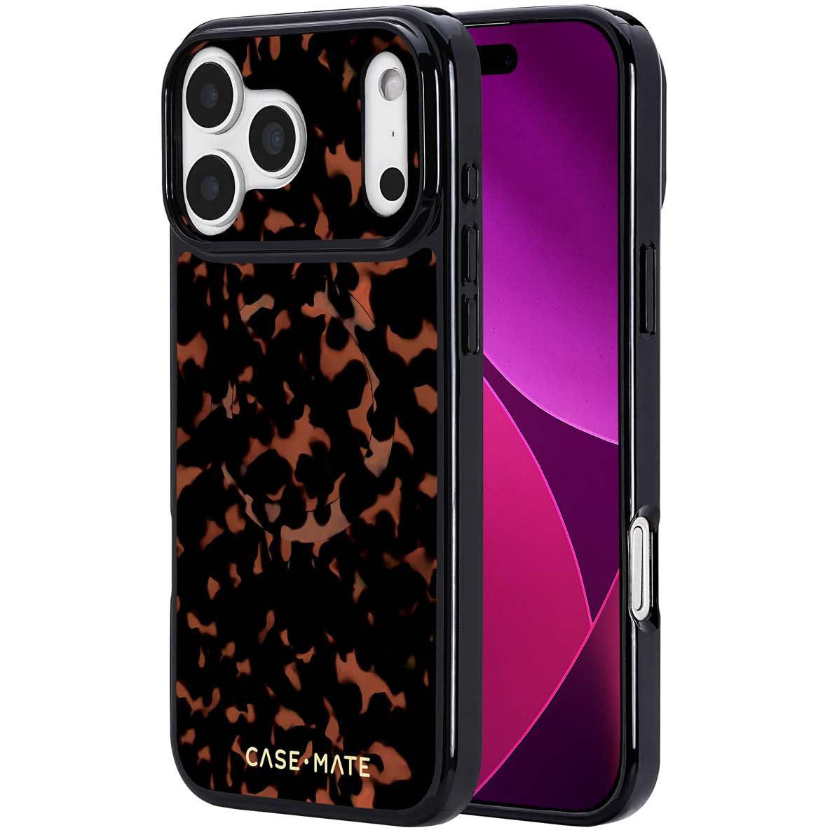 Case-Mate Tortoiseshell MagSafe case for iPhone 18 Pro, image 5 - Phone Cases & Covers at Tech Supply Shed NZ