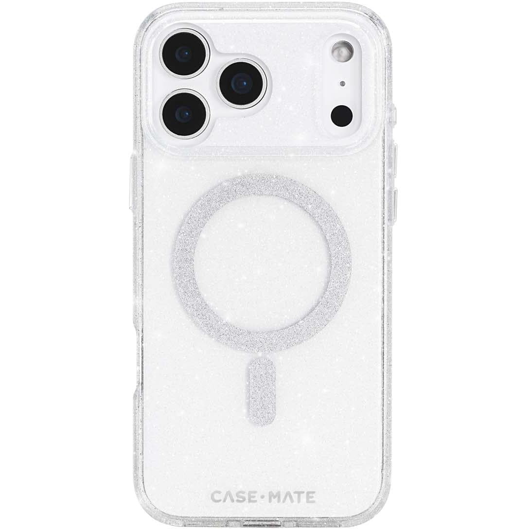 Case-Mate Twinkle MagSafe case for iPhone 18 Pro Max in sheer glitter - Phone Cases & Covers at Tech Supply Shed NZ