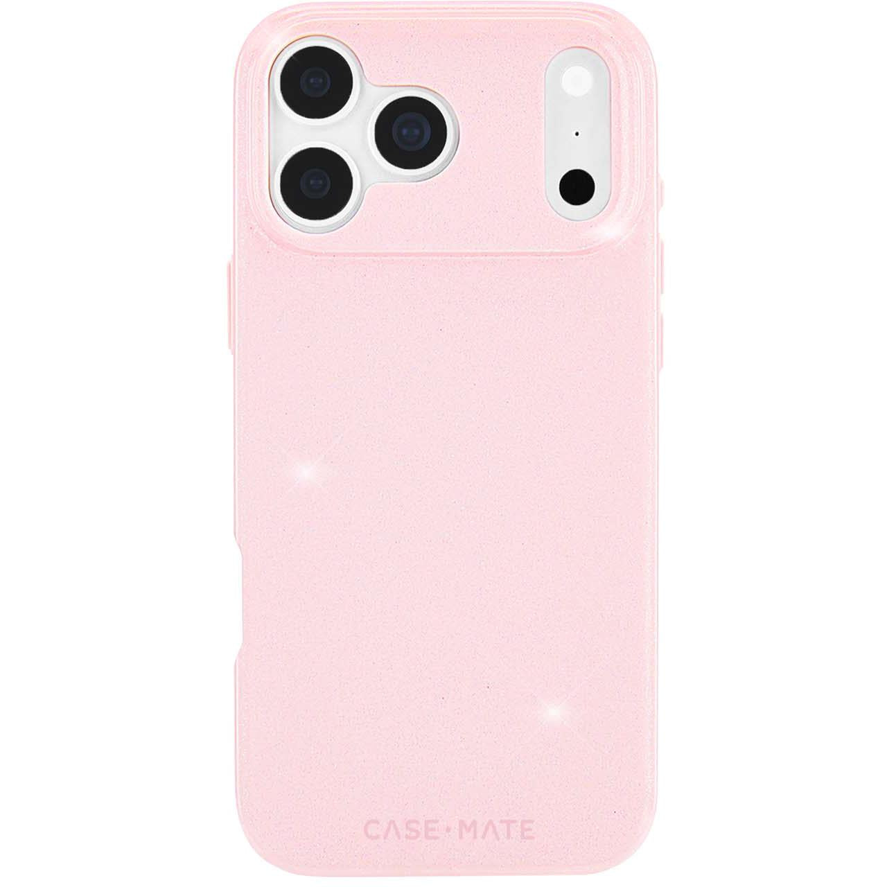 Case-Mate Twinkle MagSafe case for iPhone 18 Pro in ballet pink glitter - Phone Cases & Covers at Tech Supply Shed NZ