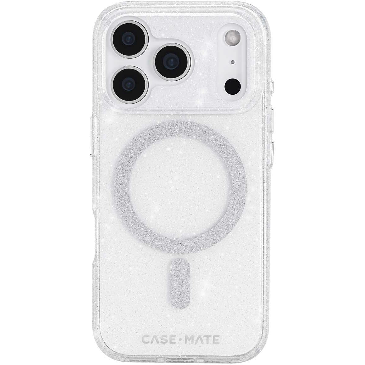 Case-Mate Twinkle MagSafe case for iPhone 18 Pro in sheer iridescent sparkle - Phone Cases & Covers at Tech Supply Shed NZ