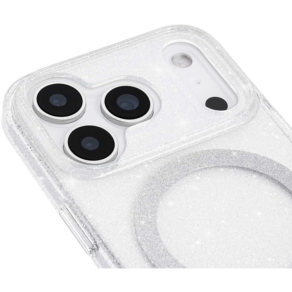 Case-Mate Twinkle MagSafe case for iPhone 18 Pro in sheer iridescent sparkle, image 4 - Phone Cases & Covers at Tech Supply Shed NZ